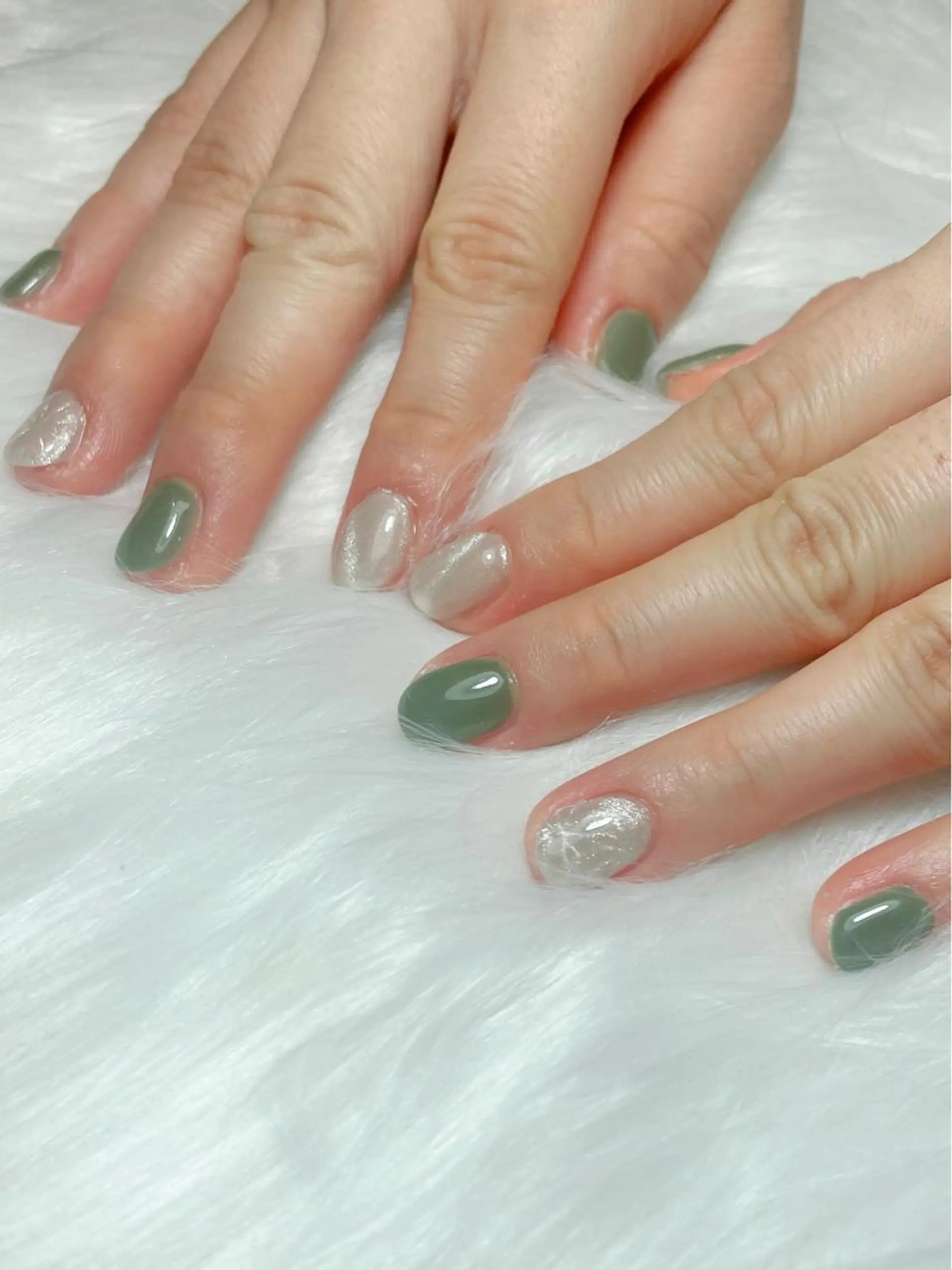 ネイル ワンカラーネイル 大袋駅東口徒歩2分 alivioのネイルデザイン