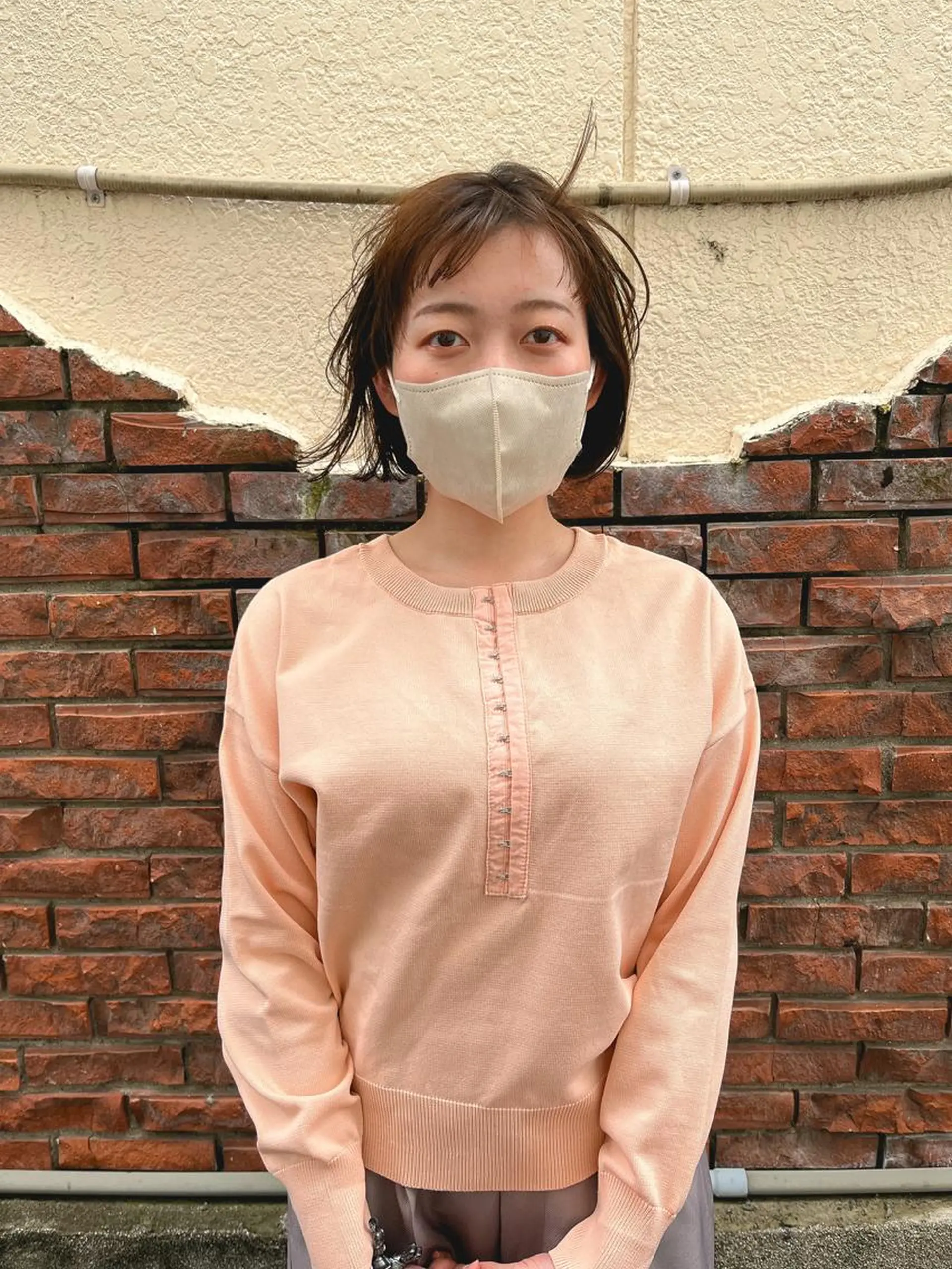 ショート メンズハイトーン/栄 /イトウタケルのヘアスタイル