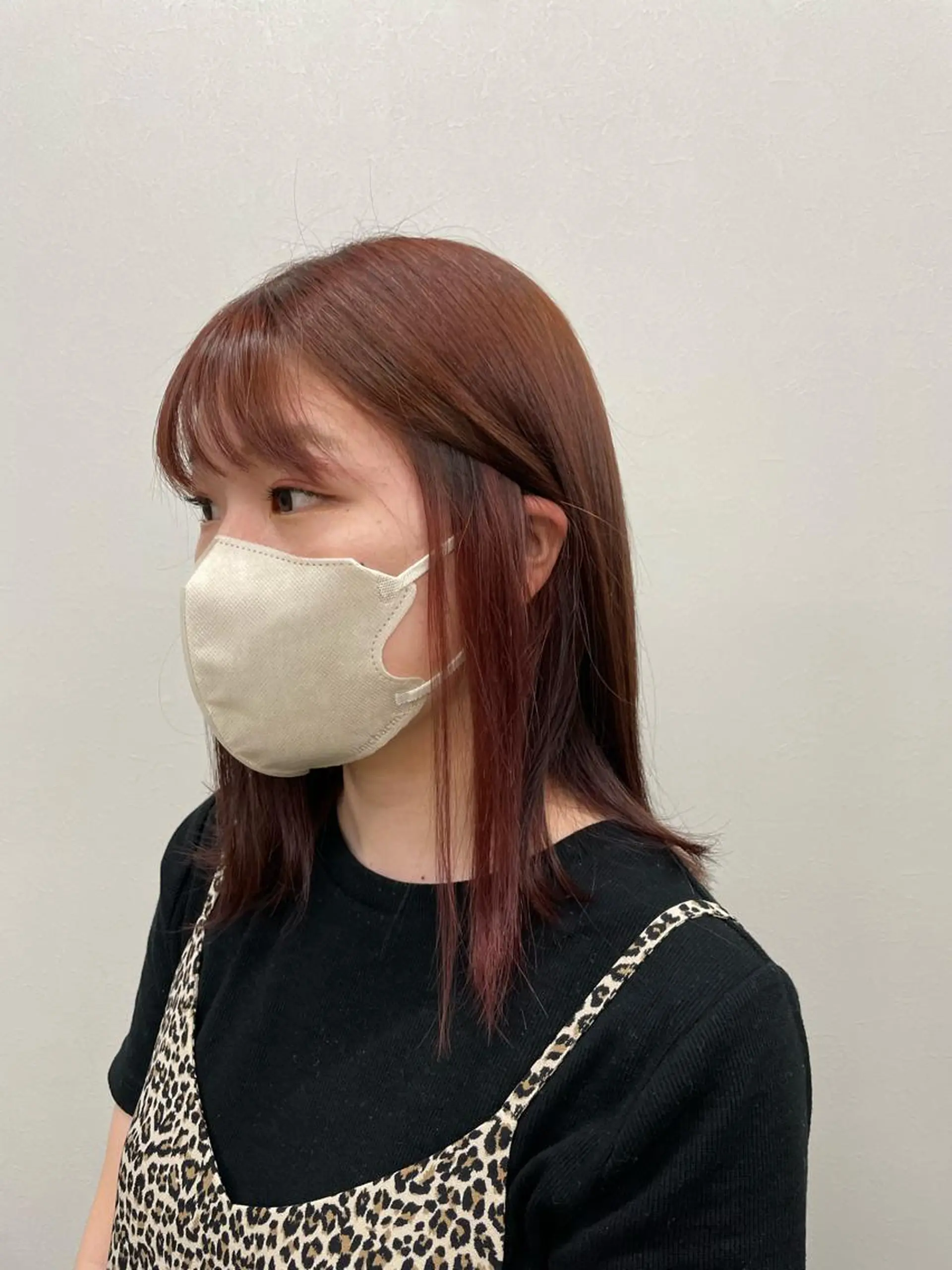 セミロング カラー ピンクカラー ヘアカラー CHORD 四条河原町駅店　髪質改善&韓国風&ハイトーンカラー所属・けいと髪質改善 全年齢リピート多数のヘアスタイル