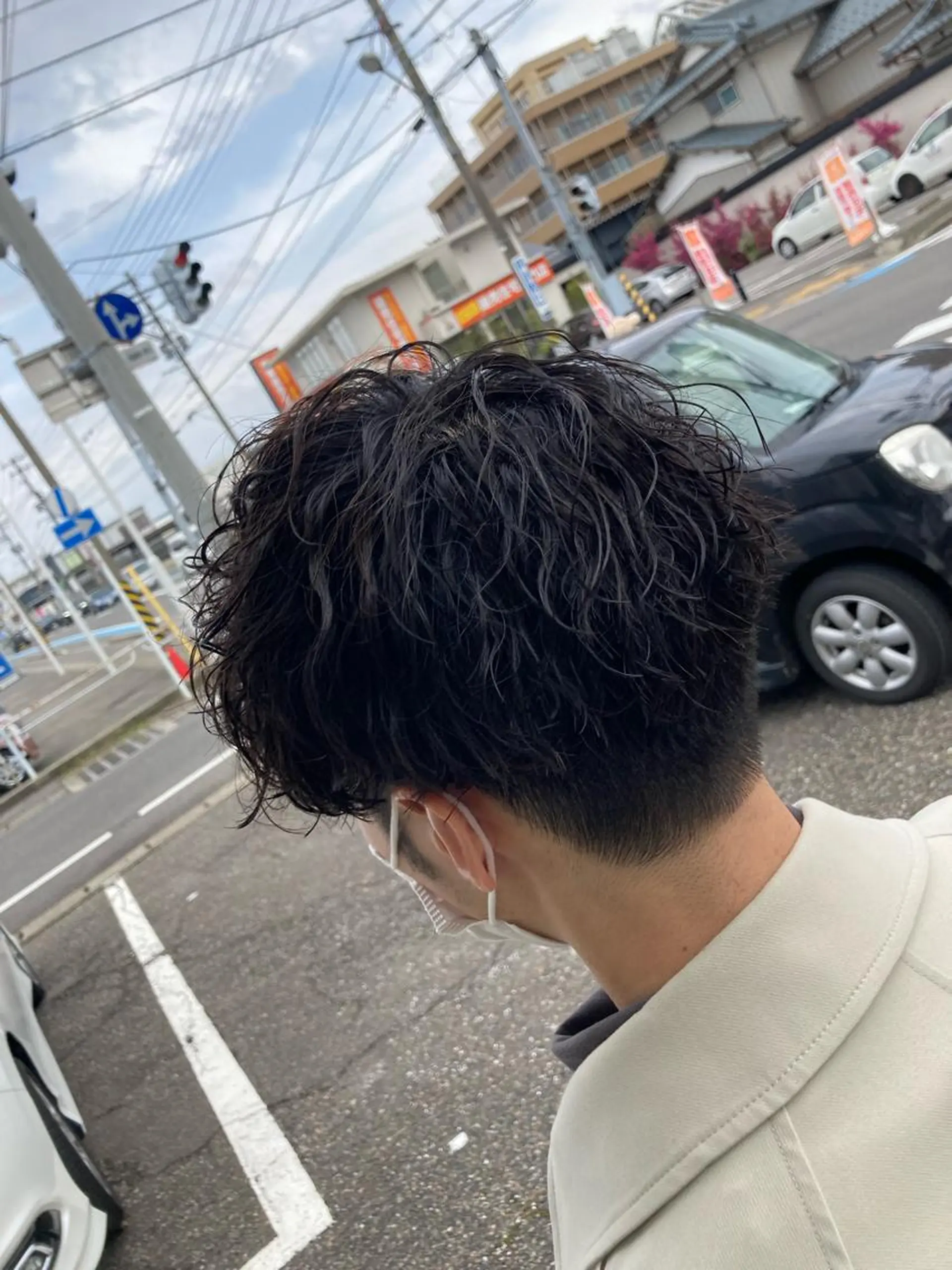 ミディアム パーマ メンズ パーマが得意な【最高 悠斗】のヘアスタイル