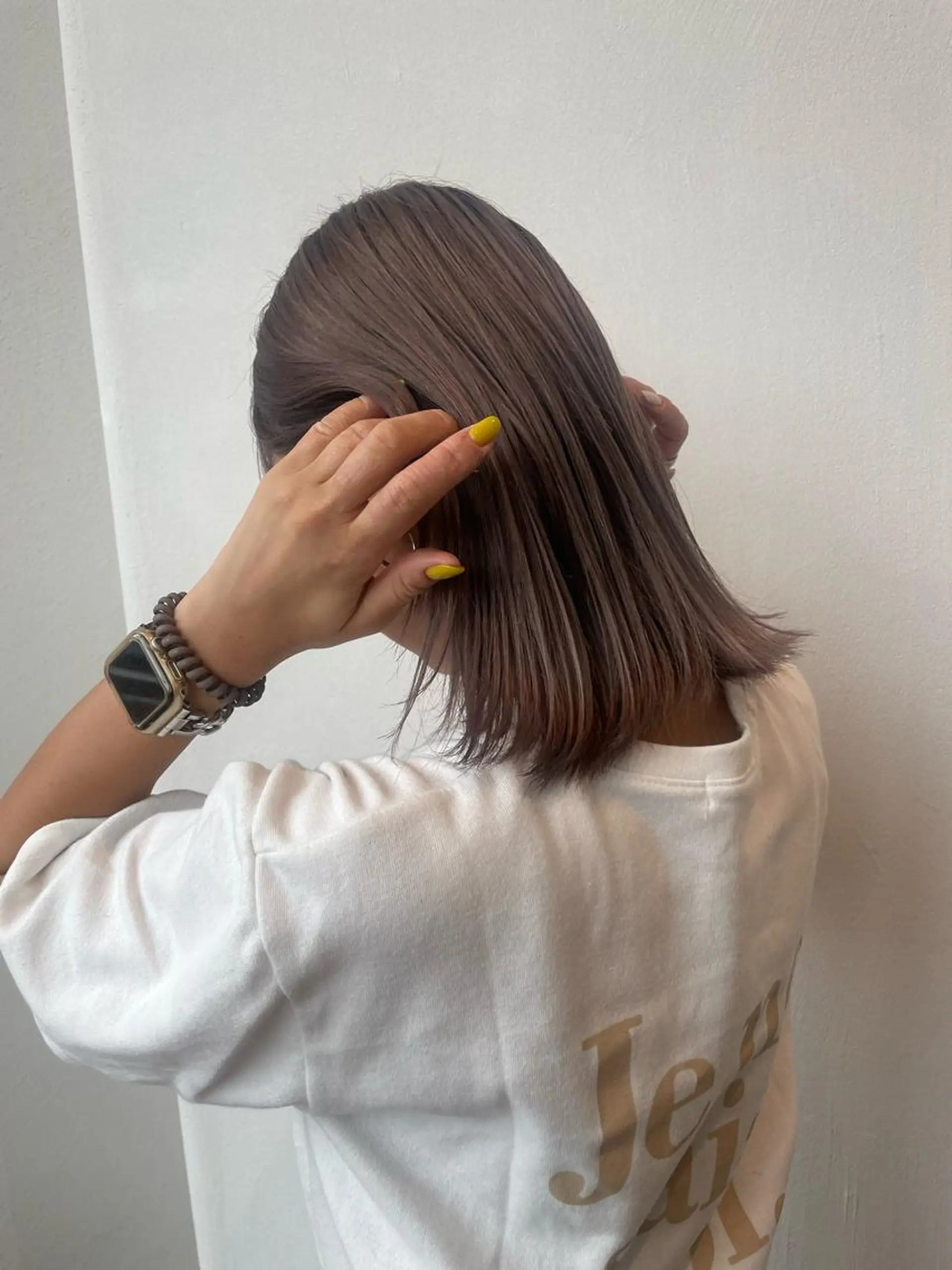 ミディアム カット ヘアカラー トリートメント HAVANA MIZUKIのヘアスタイル
