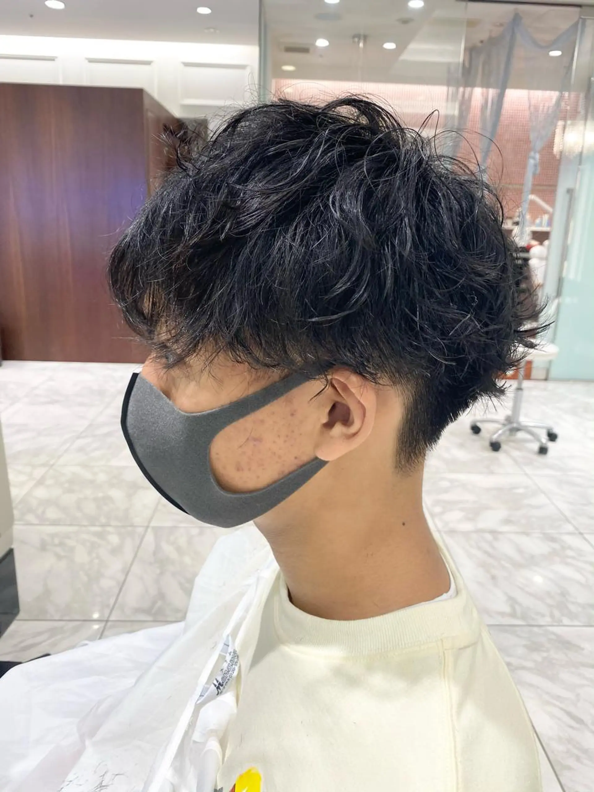 パーマ メンズ マッシュ メンズパーマ ❤️パーマ美容師✂︎ 井口美緒のヘアスタイル
