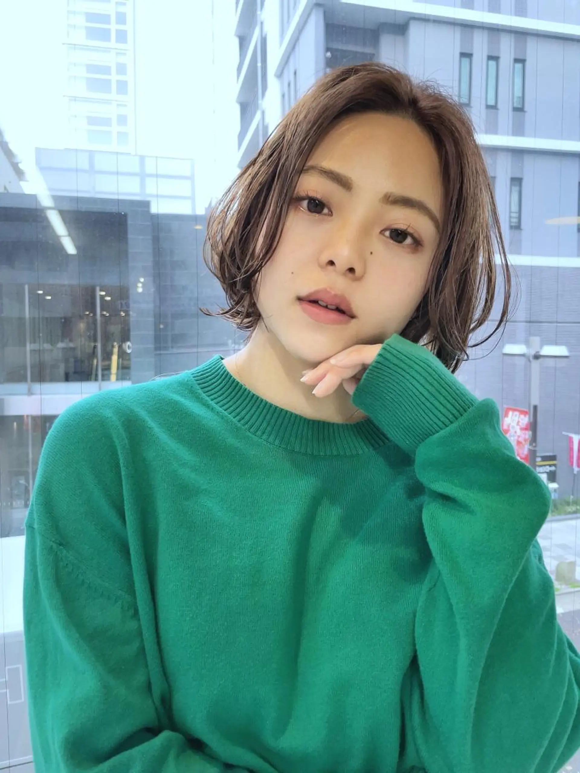 ショート ノアヘアデザイン町田店所属・似合わせ特化 國吉真弥のヘアスタイル