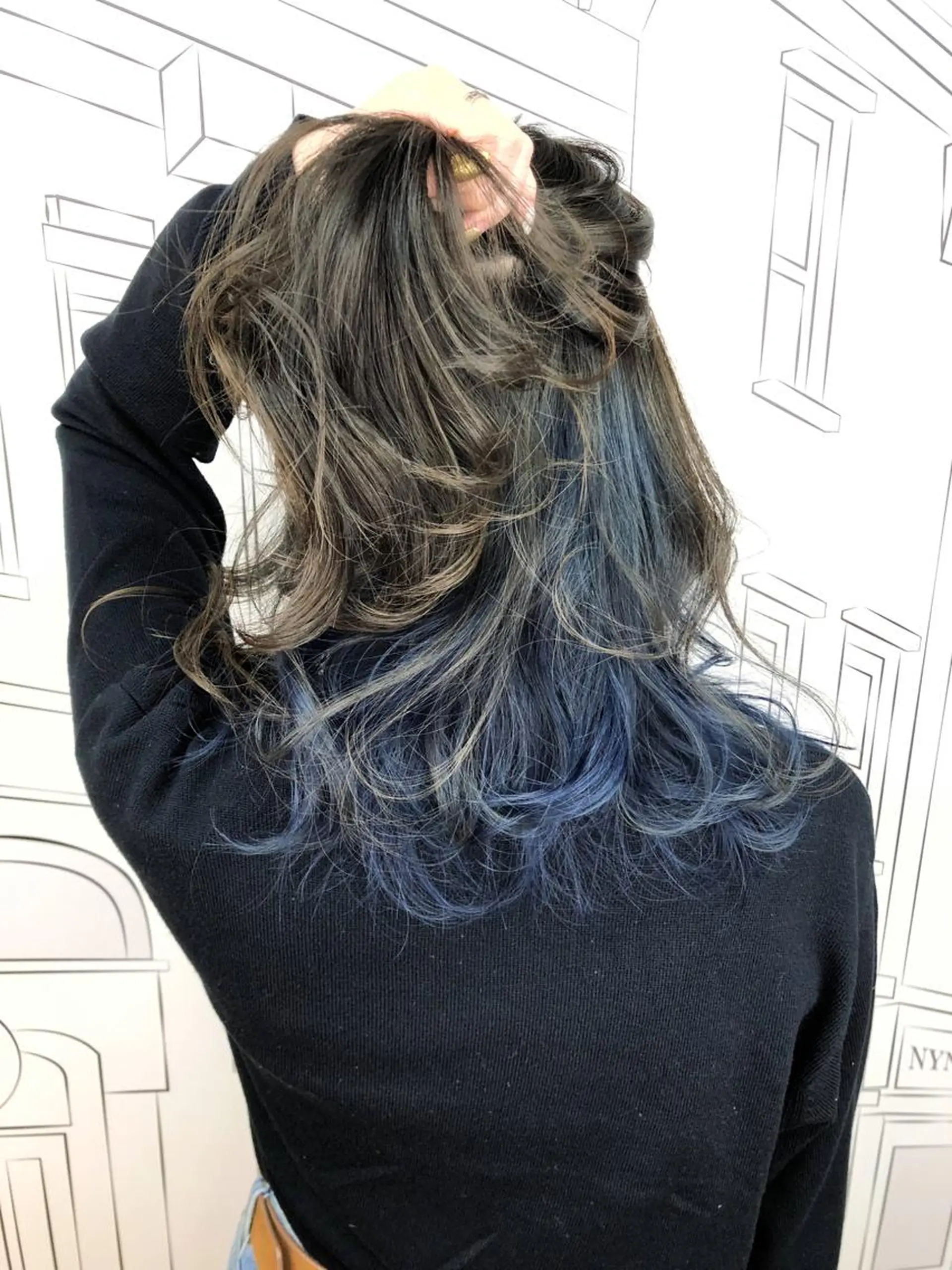 ミディアム カラー インナーカラー レイヤー⭐️カラー ⭐️平川雅史のヘアスタイル