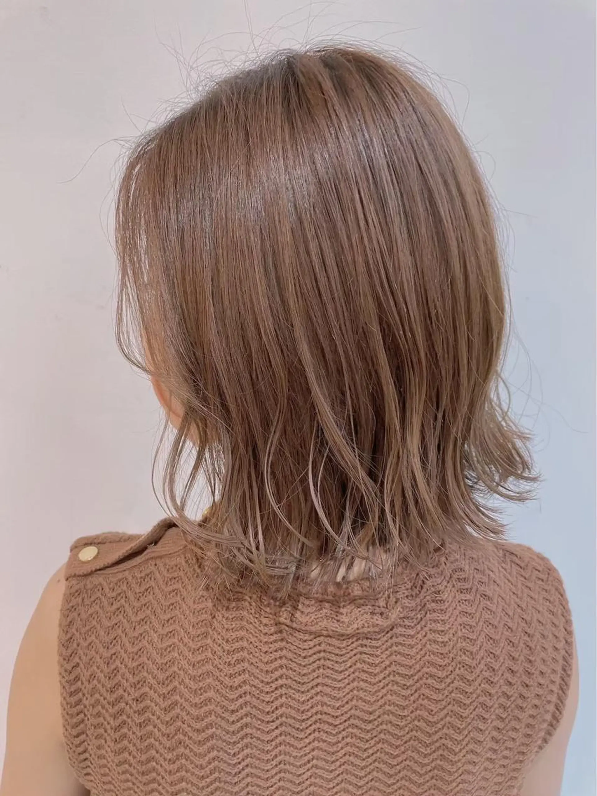 ミディアム カラー 🍎ハイトーンカラー /MANA🍎のヘアスタイル