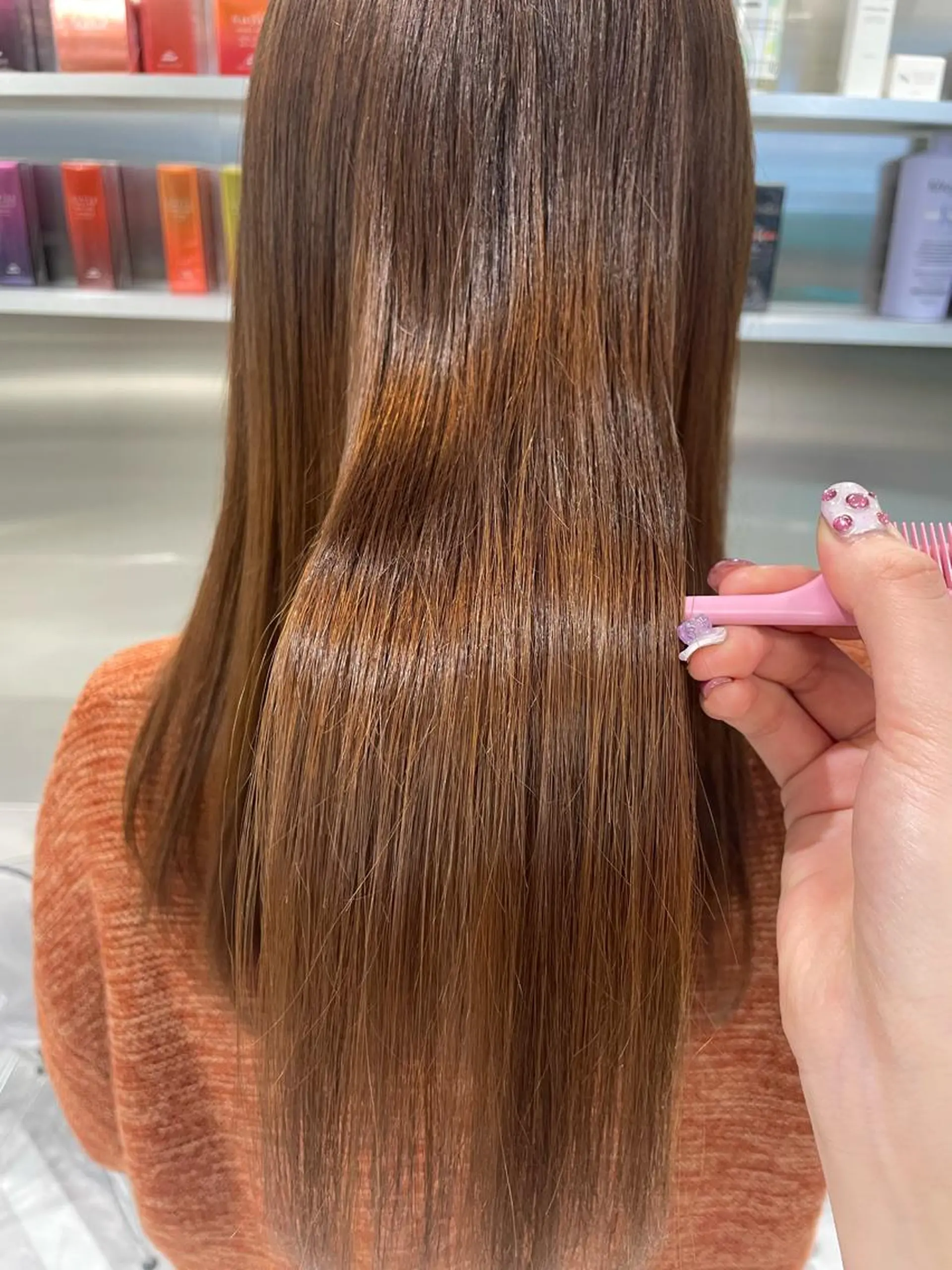 セミロング トリートメント 🧁はるひ/ ZEST八王子🟡のヘアスタイル