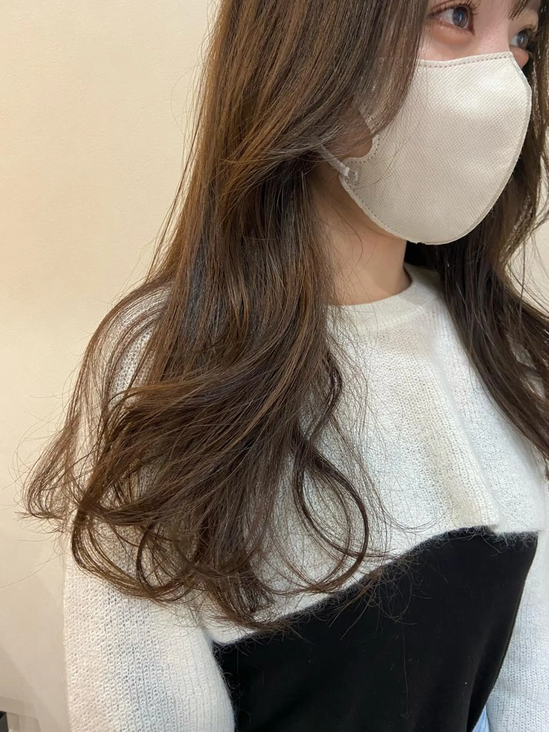 ロング カット ヘアカラー トリートメント ボブ/透明感カラー 🧸YUI❤️のヘアスタイル