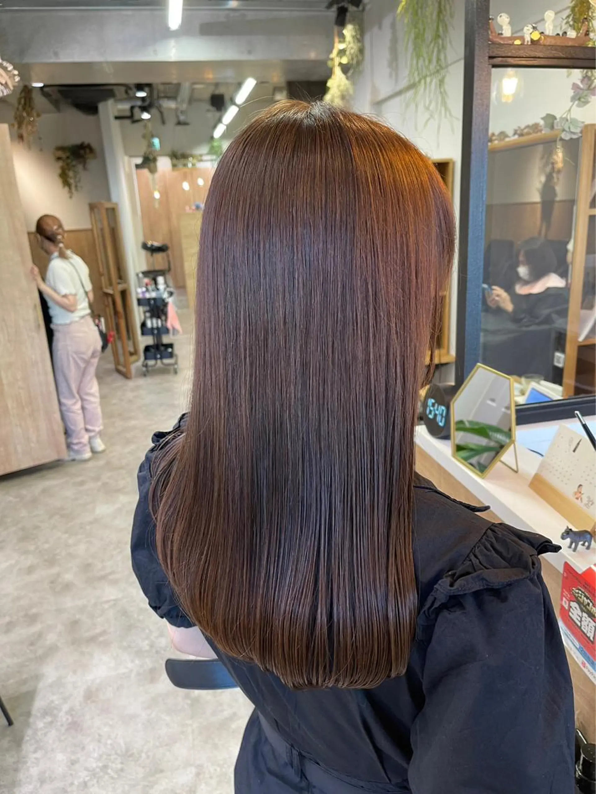 ロング カラー トリートメント ブリーチ/カラー特化 /ヘアアレンジ/桜悠のヘアスタイル