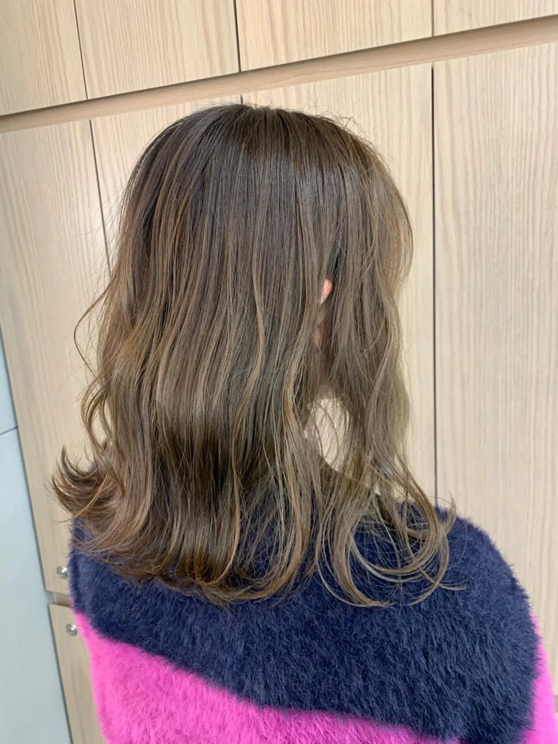 ミディアム カラー Silk-lei【銀座店】所属・銀座/美髪縮毛矯正 /髪質改善/山本翔華のヘアスタイル