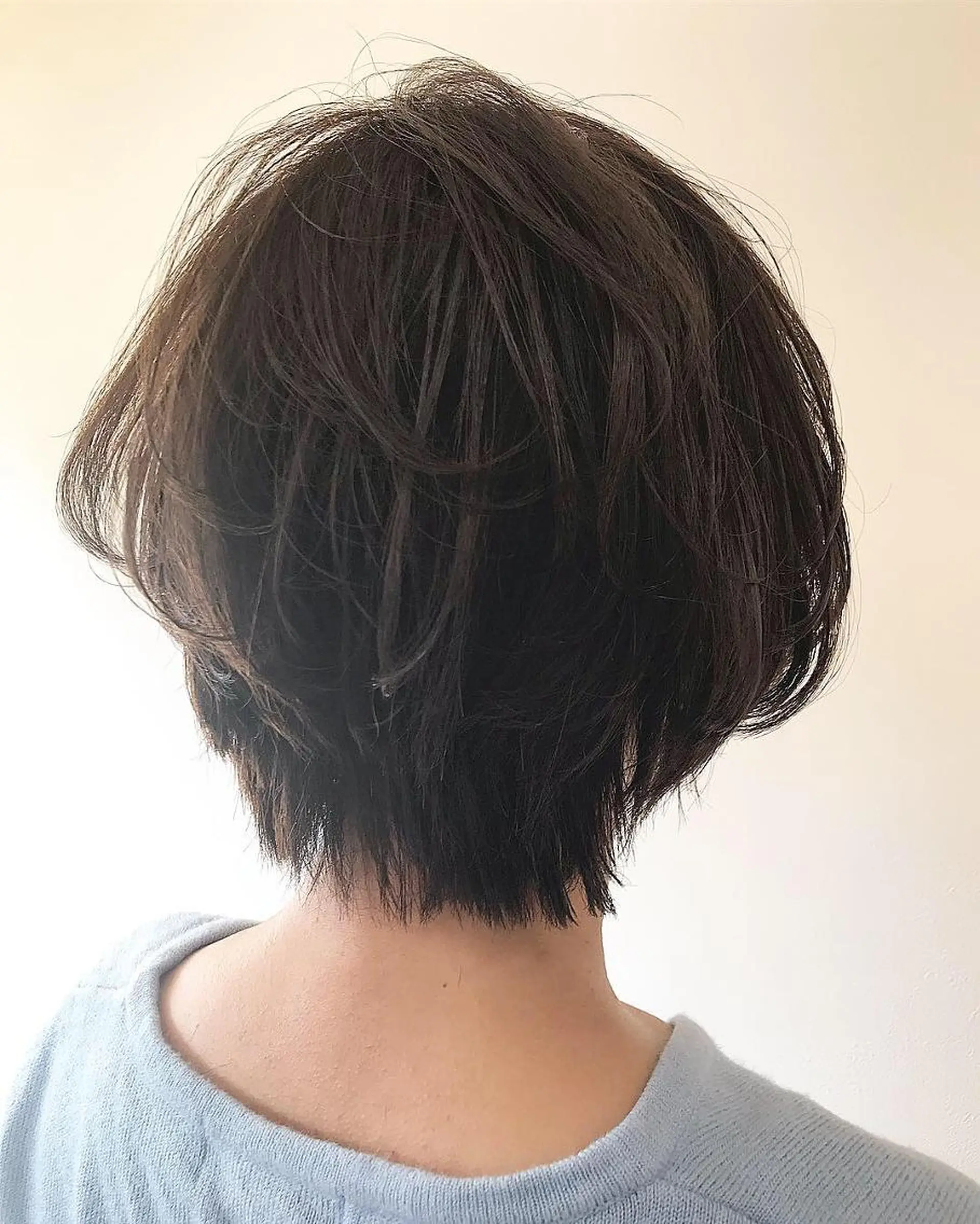 ショート カラー ヘアカラー トリートメント 濱川 佳奈のヘアスタイル