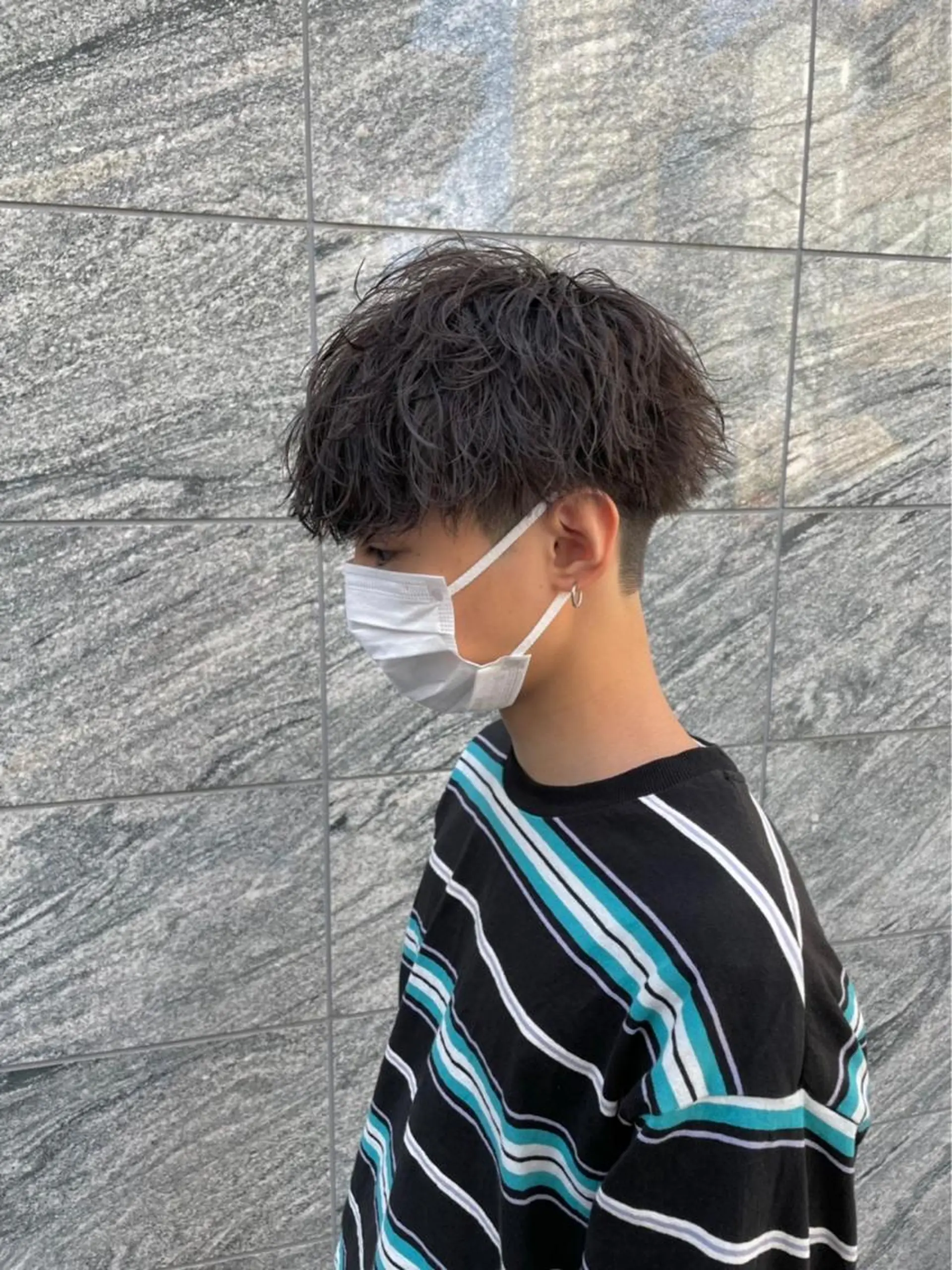 ショート カラー パーマ 【メンズ特化】 笹目純のヘアスタイル