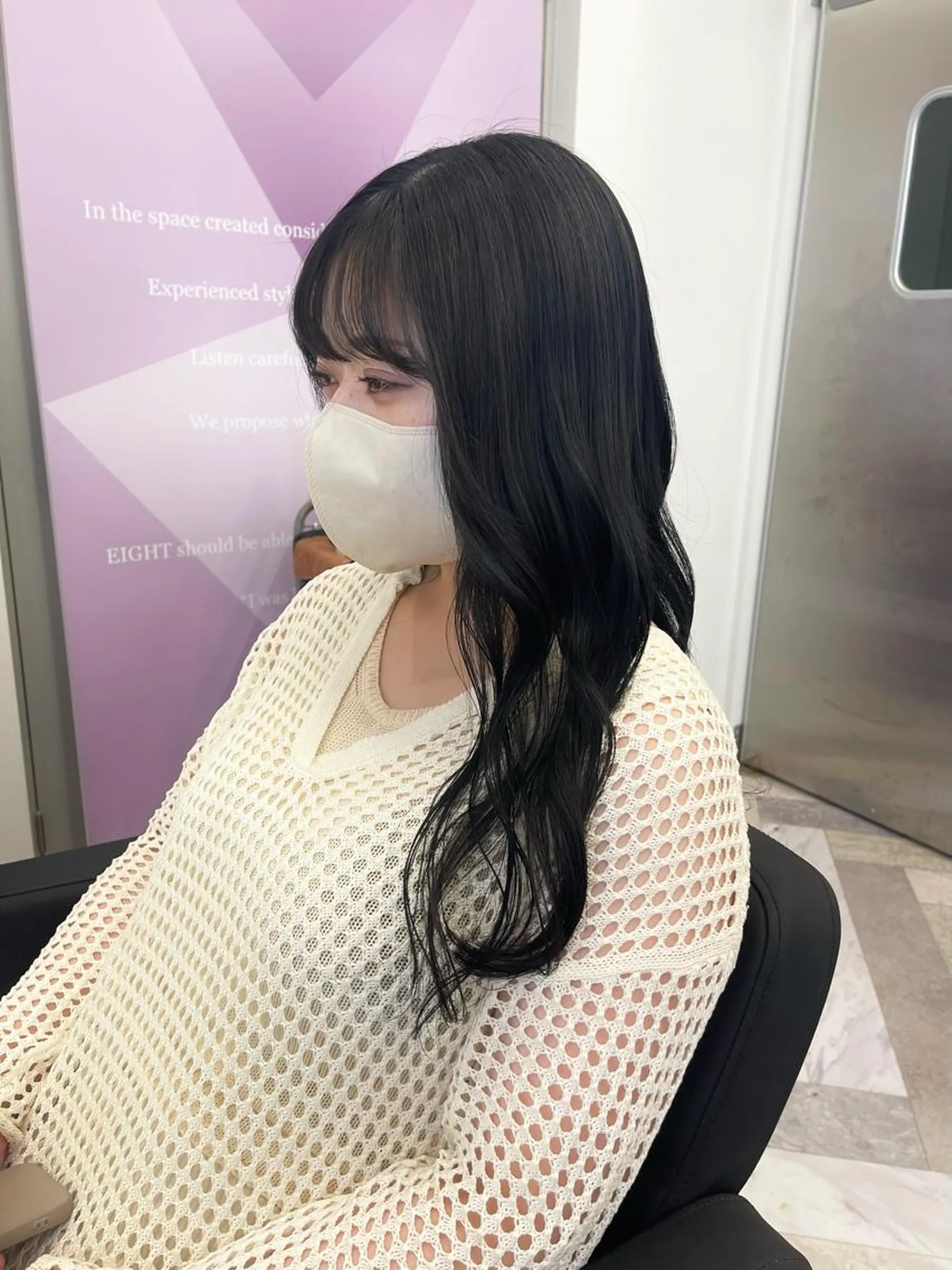 ロング カラー 店長 MANAMI /ブリーチ/骨格ボブのヘアスタイル