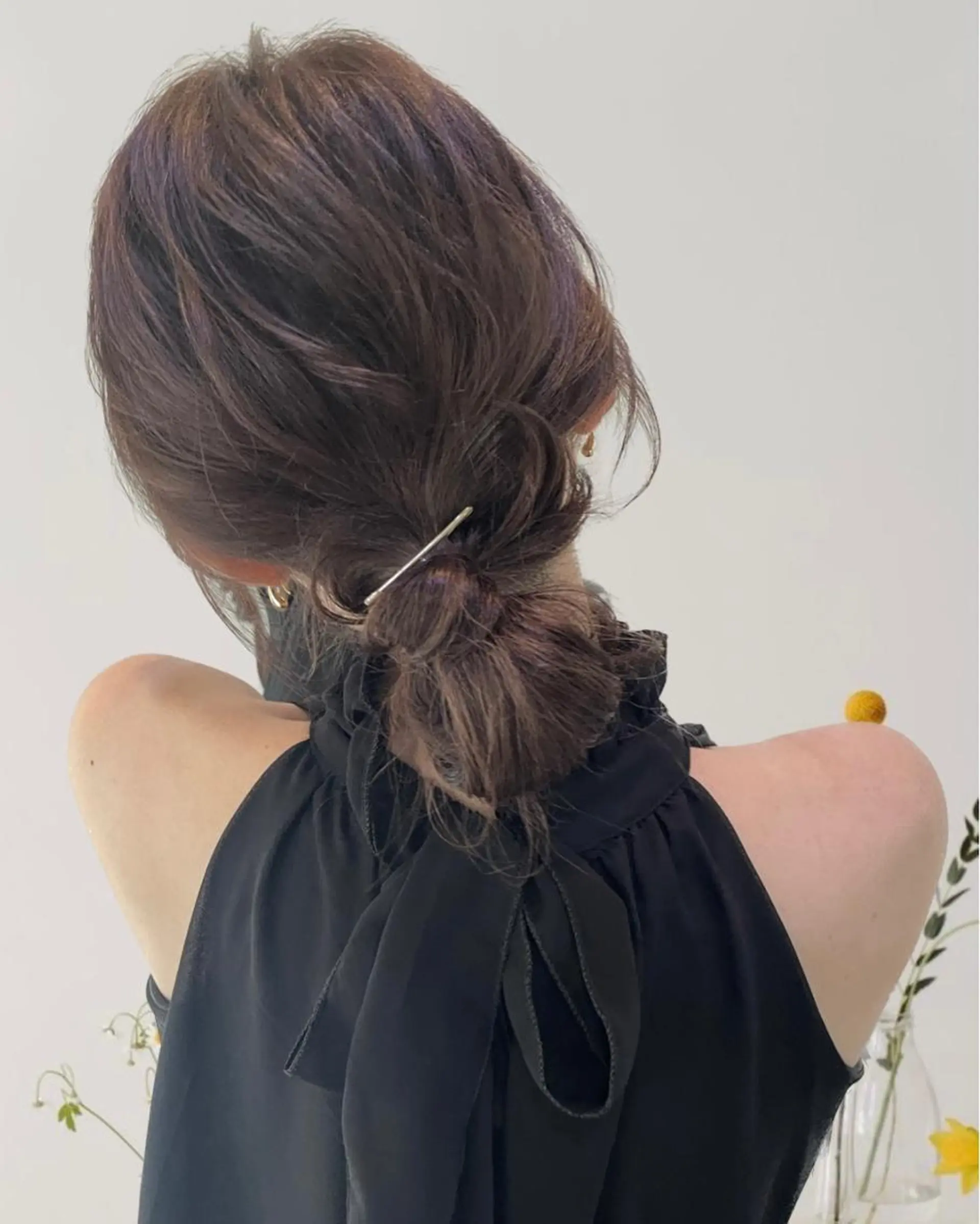 ロング ヘアアレンジ silo所属・silo MOKA 顔周りカット🦦のヘアスタイル