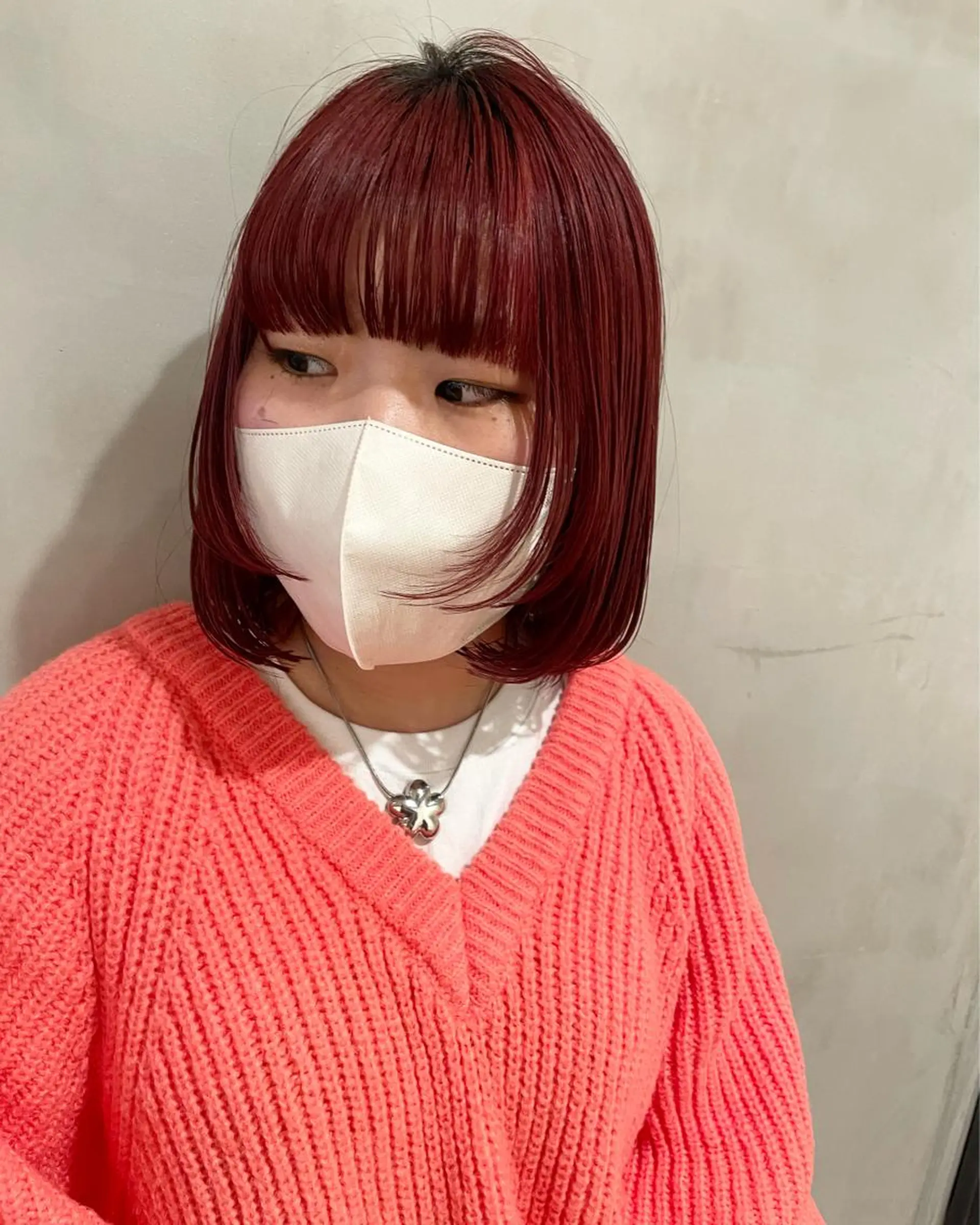 ショート カラー ヘアカラー トリートメント 優 作のヘアスタイル