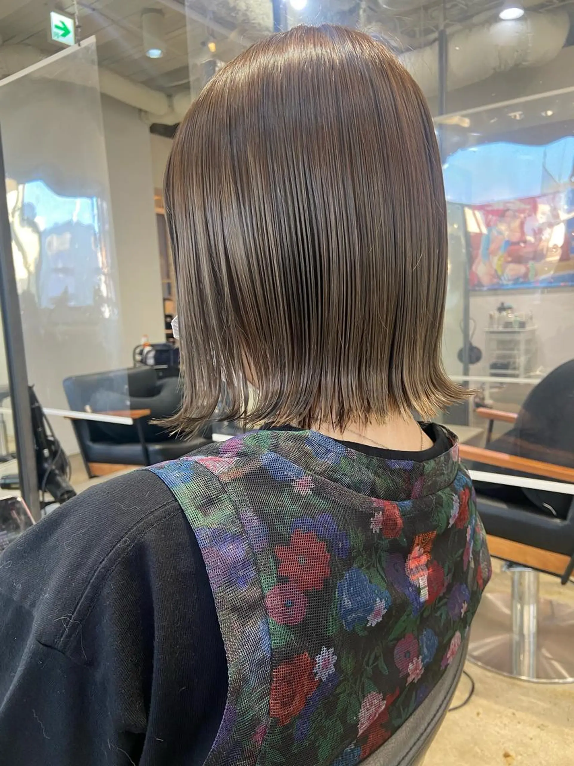 ミディアム カラー 透明感カラー カット ヘアカラー トリートメント 🪽似合わせカラー RENA.🪽🩶のヘアスタイル