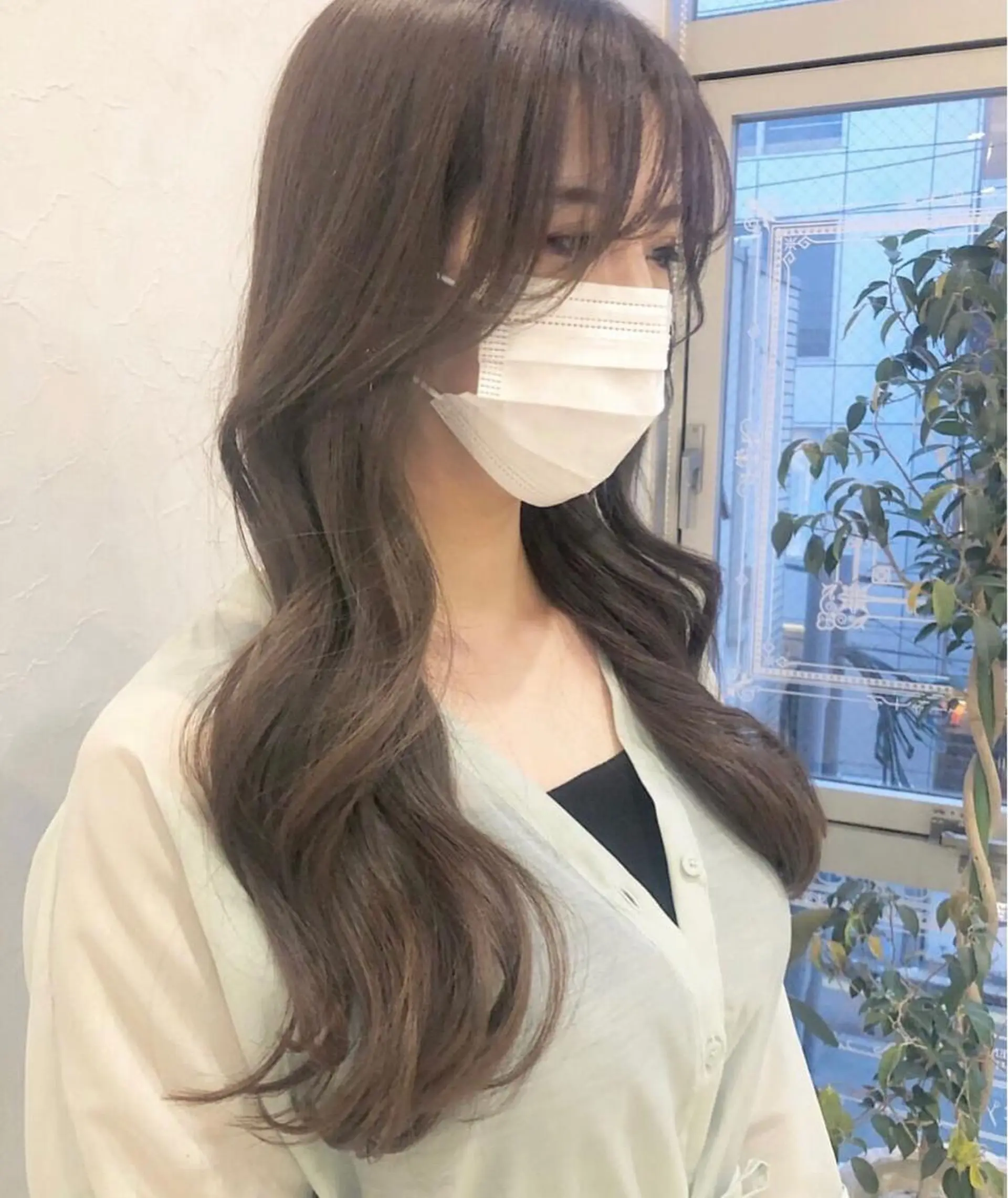 ロング カラー nakahara madokaのヘアスタイル