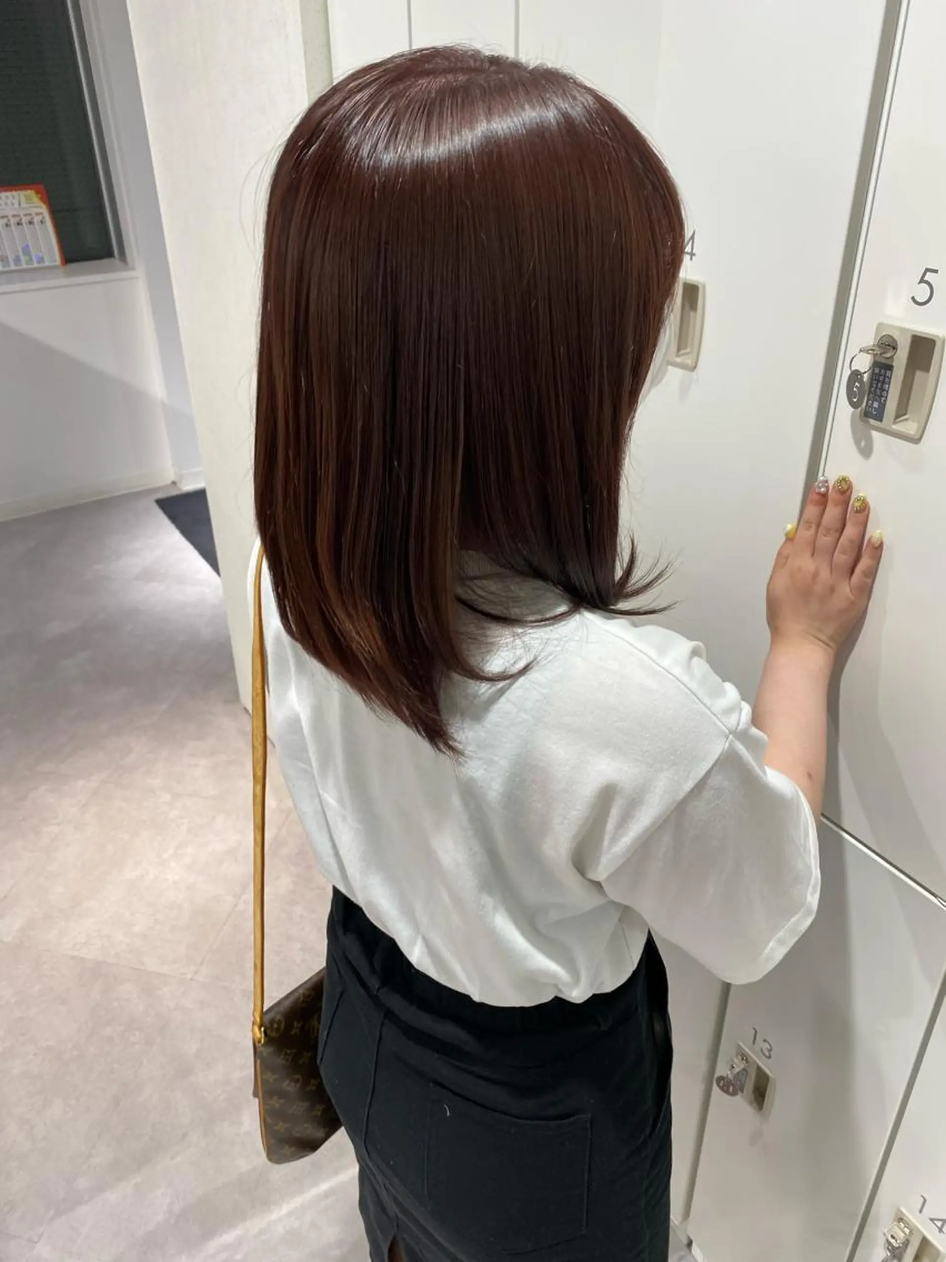 ミディアム カラー ヘアカラー Euphoria SHIBUYAGRANDE所属・🎀カットモデル募集 🎀AKARI🎀のヘアスタイル