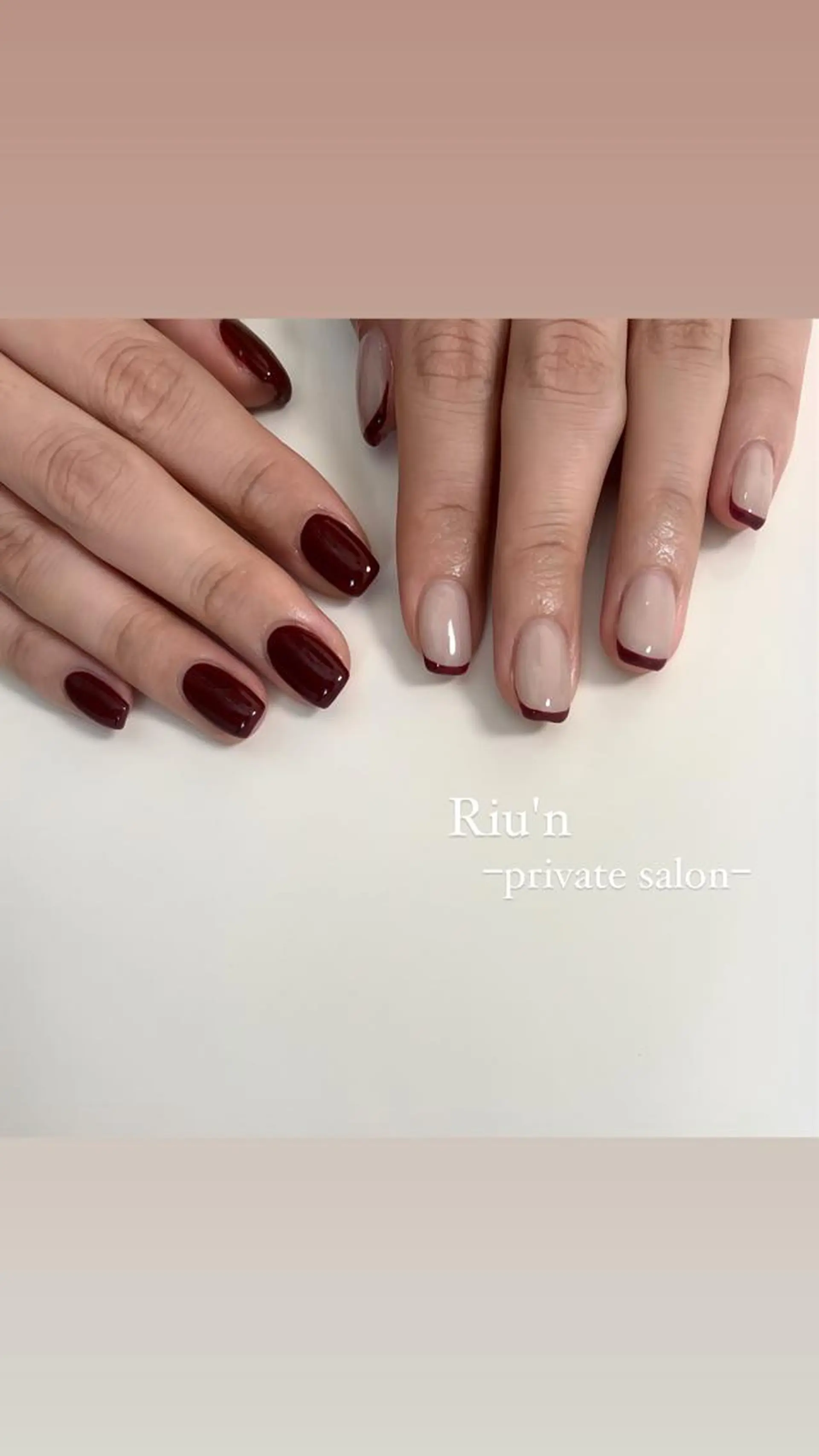 ネイル ハンドネイル Riu*n -private-のネイルデザイン