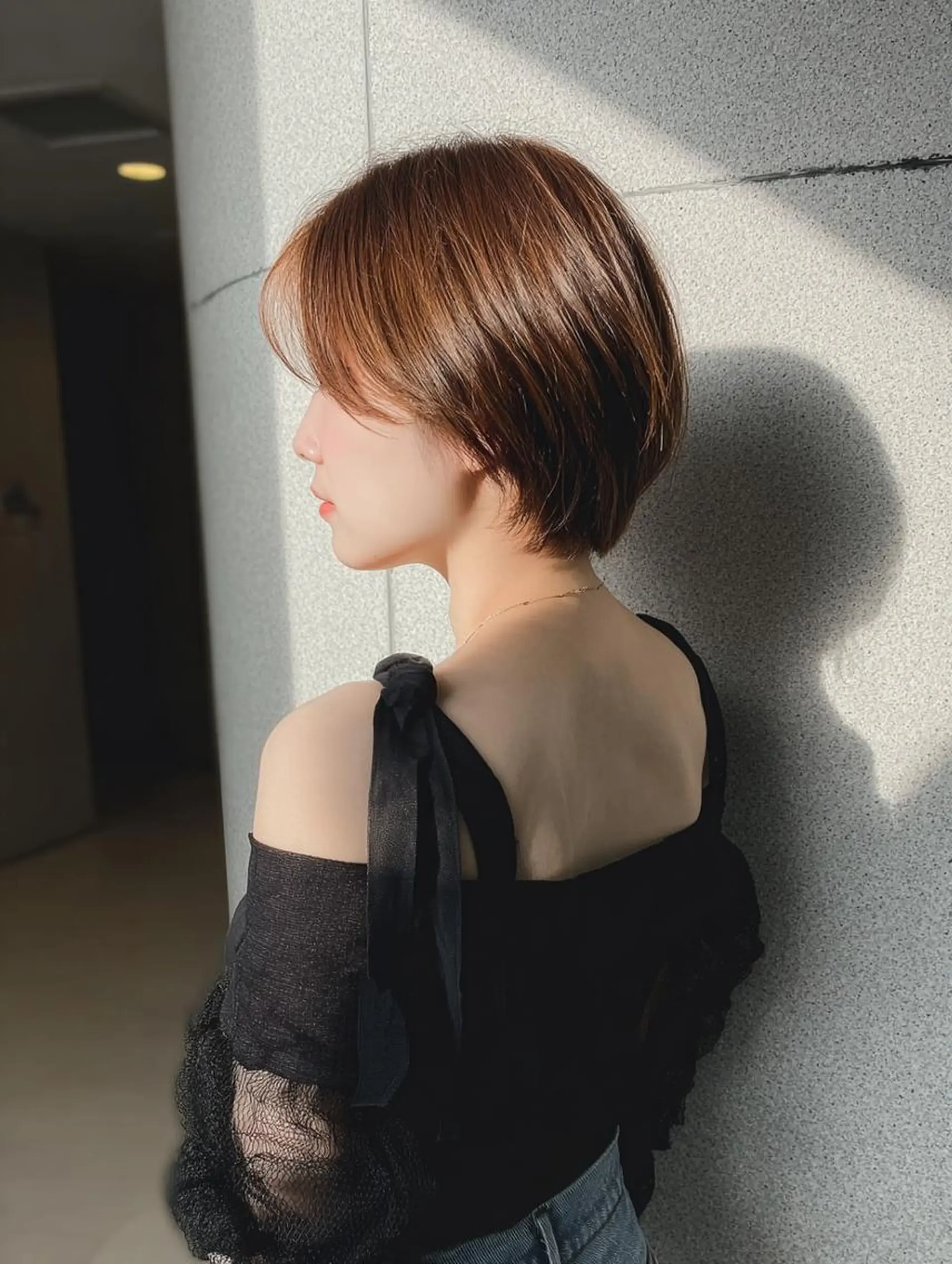 ショート ショートボブ ボブ ショートヘア ヘアカラー トリートメント ショート＆ボブ🦋 shell立川🫧のヘアスタイル