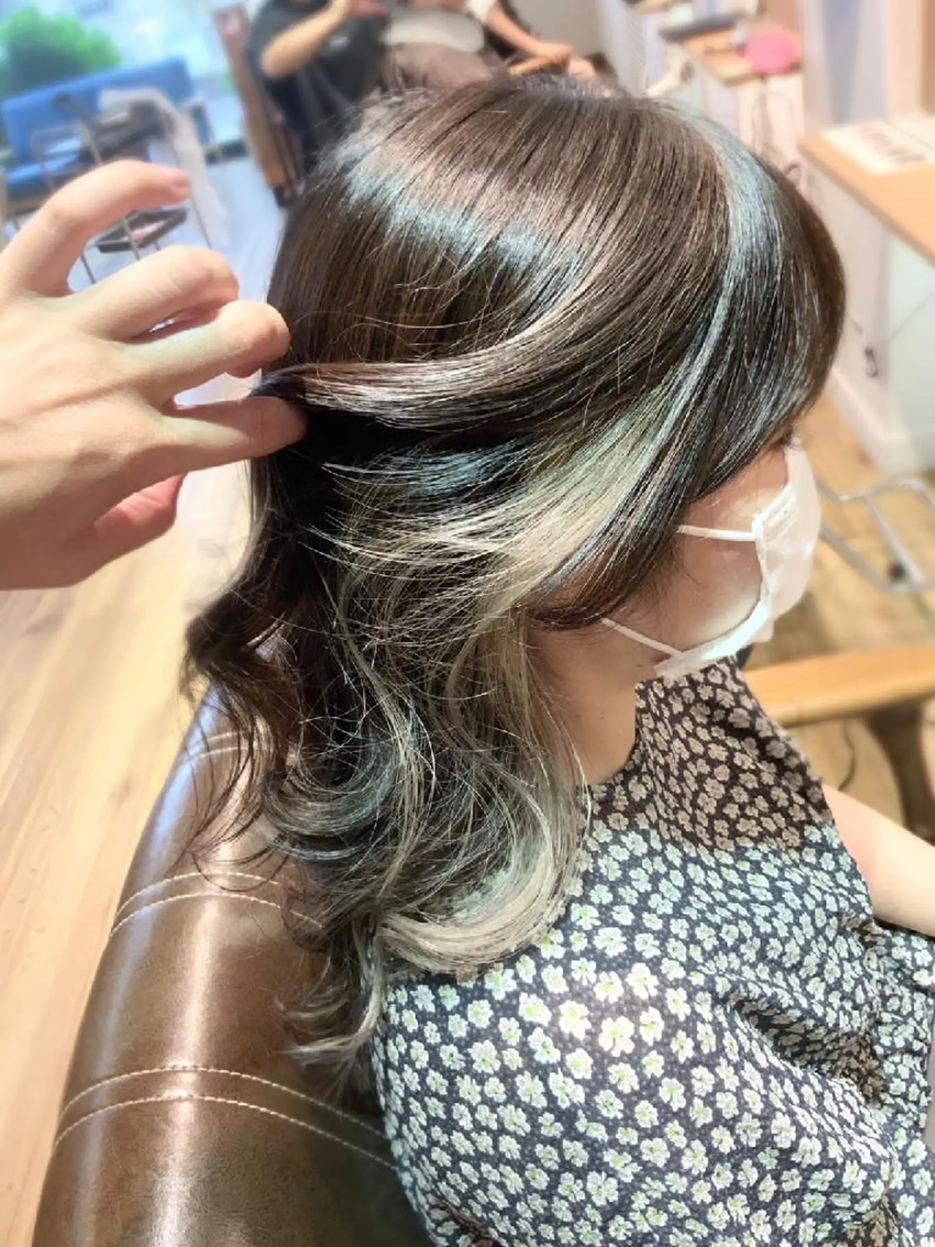 カラー ヘアカラー 堀 望美のヘアスタイル
