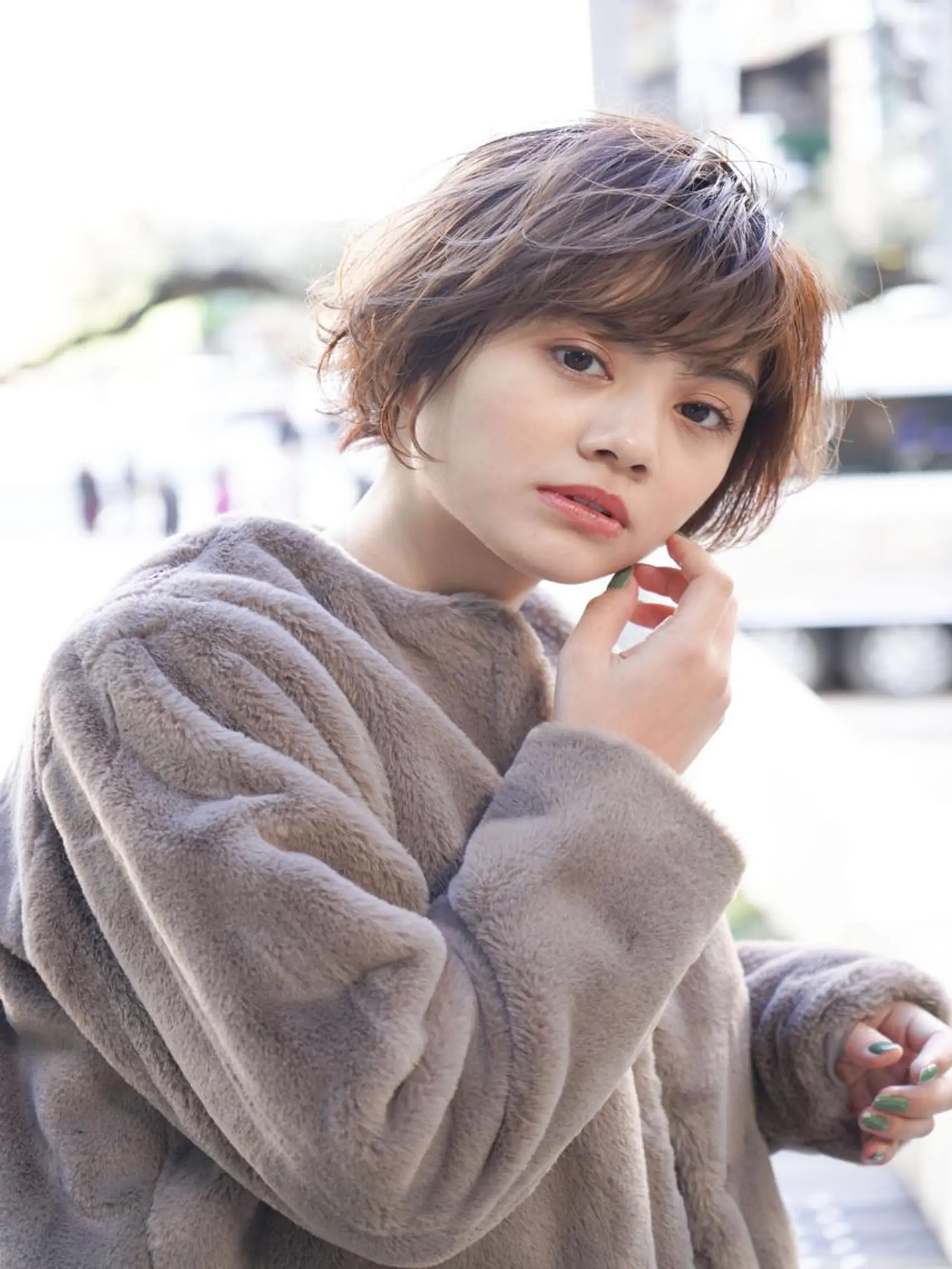 ショート 【店長】ボブ縮毛矯正 リピートNo.1米倉のヘアスタイル