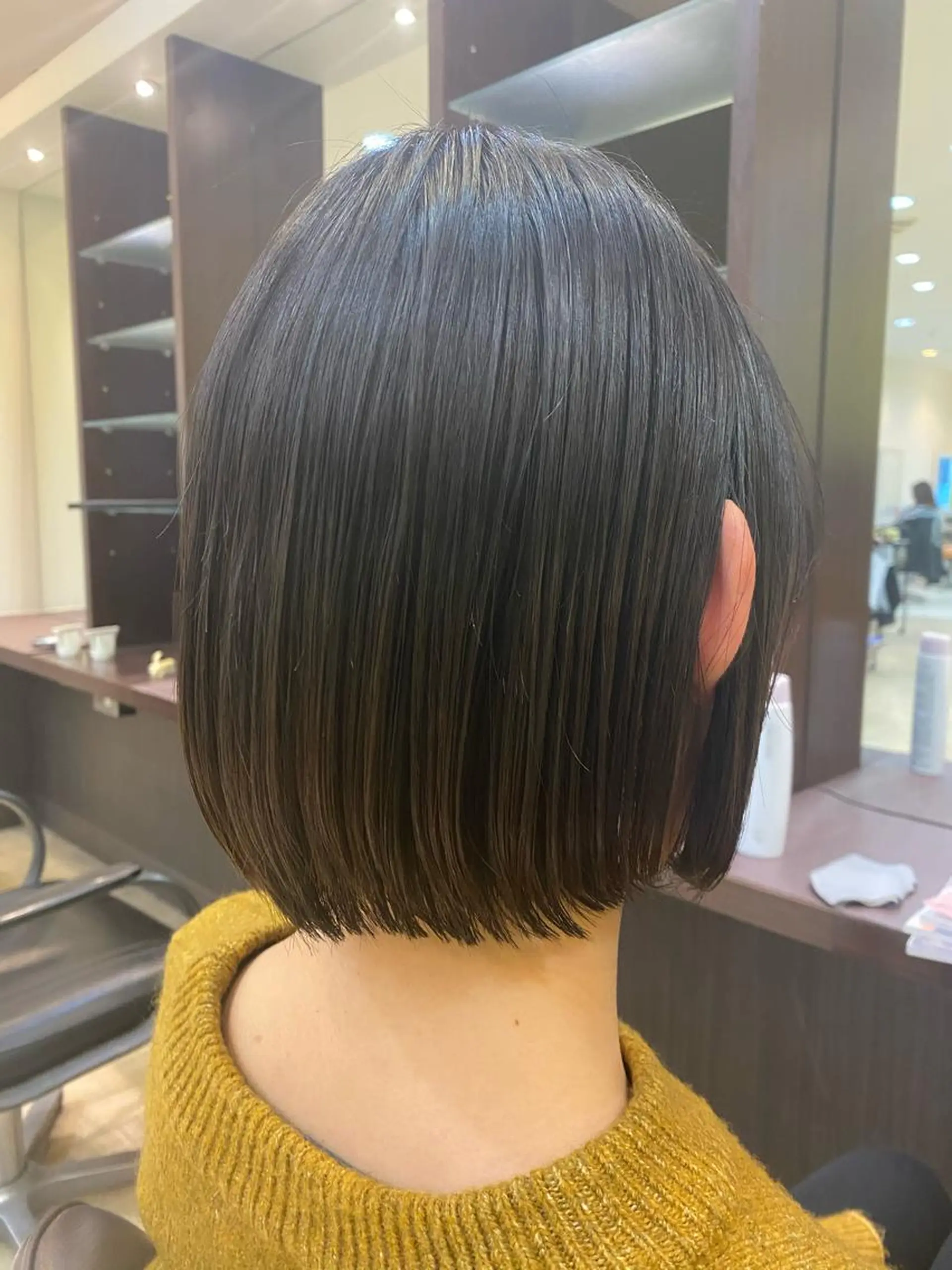ショート パーマ カット 縮毛矯正 トリートメント wa daのヘアスタイル