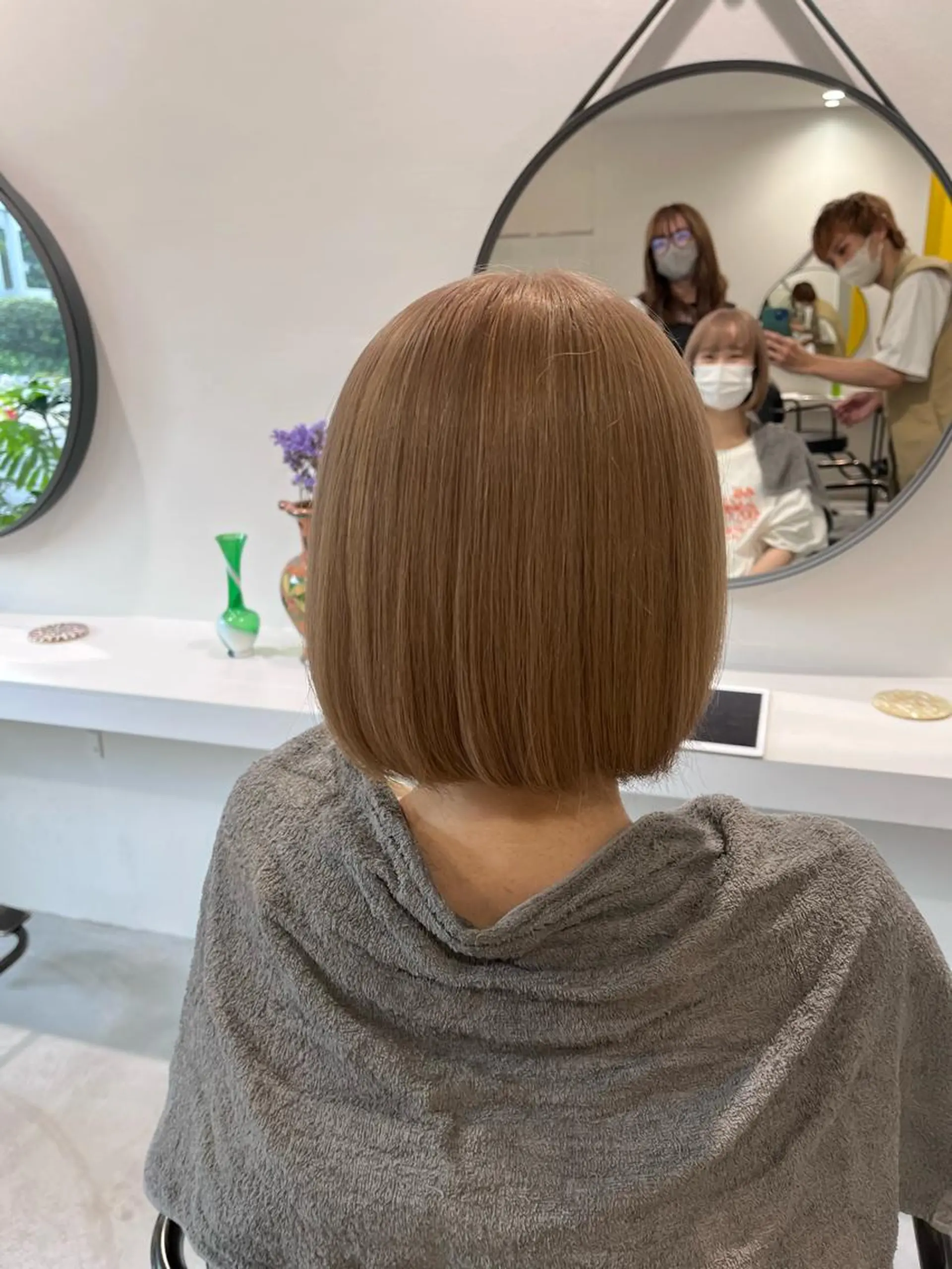 ミディアム カラー カット ヘアカラー トリートメント トレンドヘア◎ 店長　清原佑太のヘアスタイル