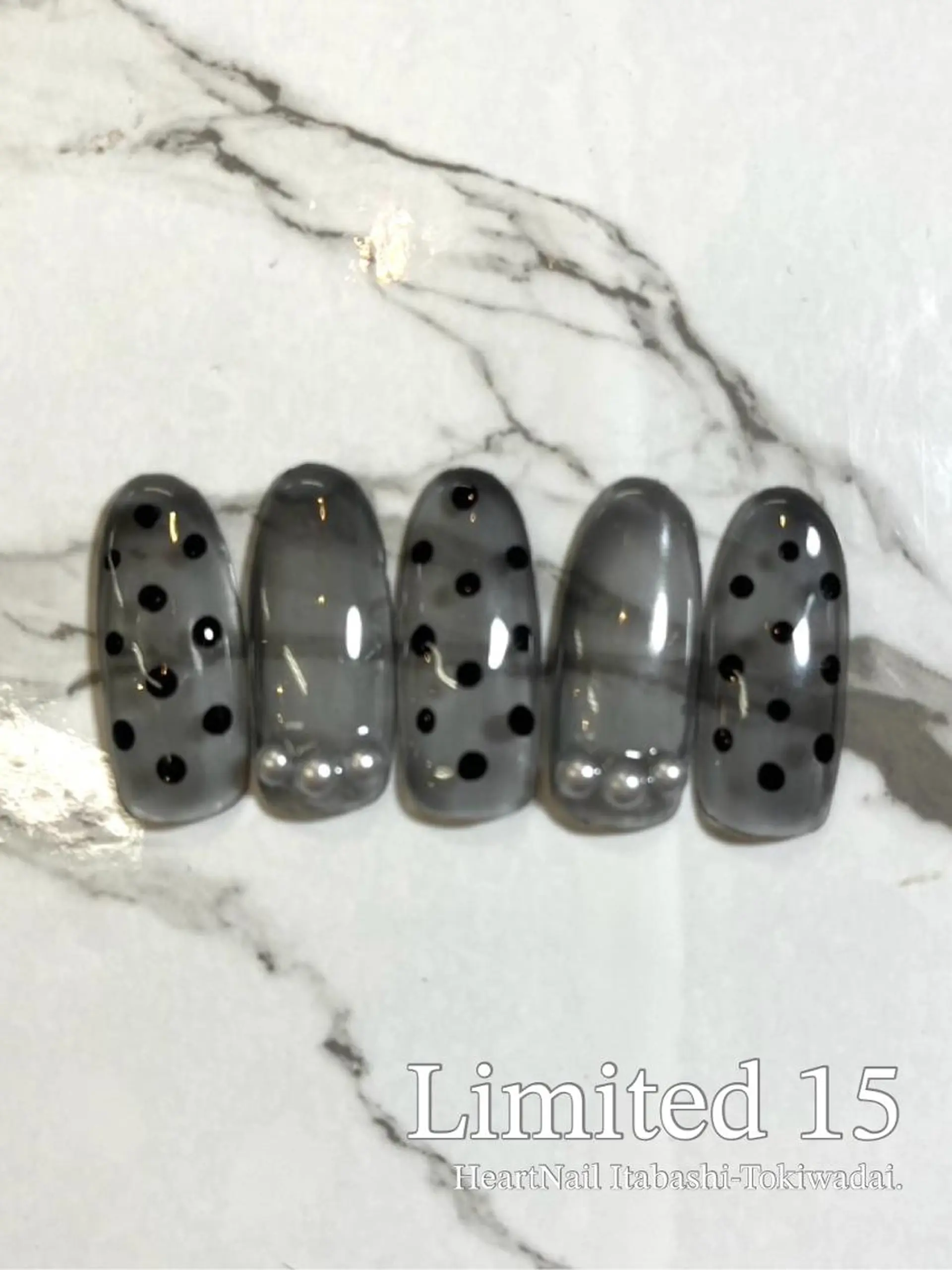 ネイル アートネイル ラメ(グリッター) ラメグラデーション マグネットネイル ワンカラーネイル はあとねいる 板橋ときわ台店のネイルデザイン