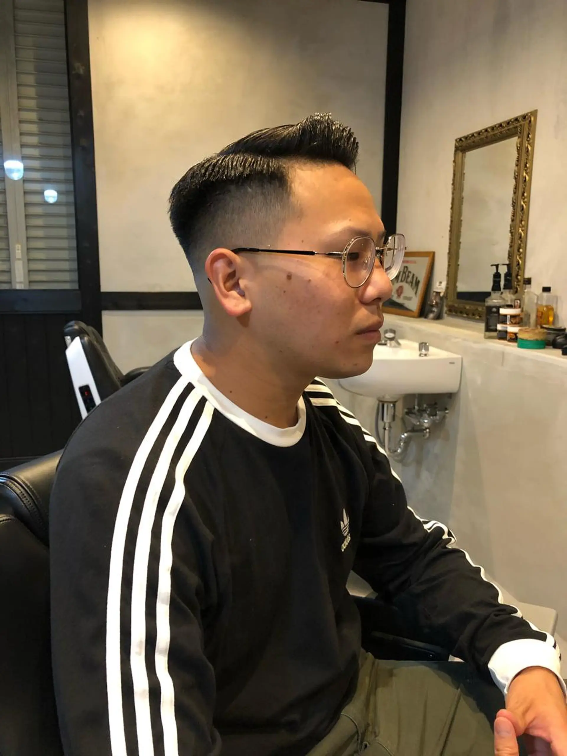 ショート メンズ BARBER SHOP FOURSEASON所属・OHNISH RYUSEIのヘアスタイル