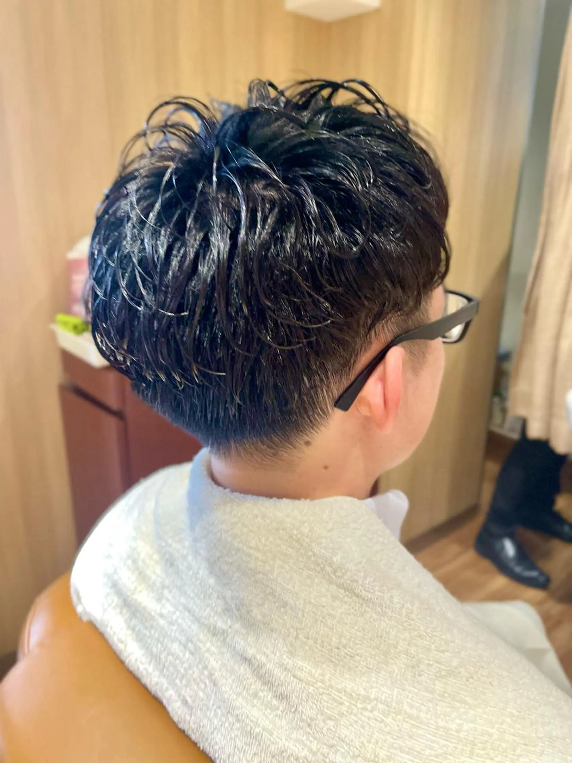 ショート メンズ HAIR MODE  KIKUHI「ヘアモードキクチ」神田店所属・💈【理容室】夜受付 上坂　一宏のヘアスタイル