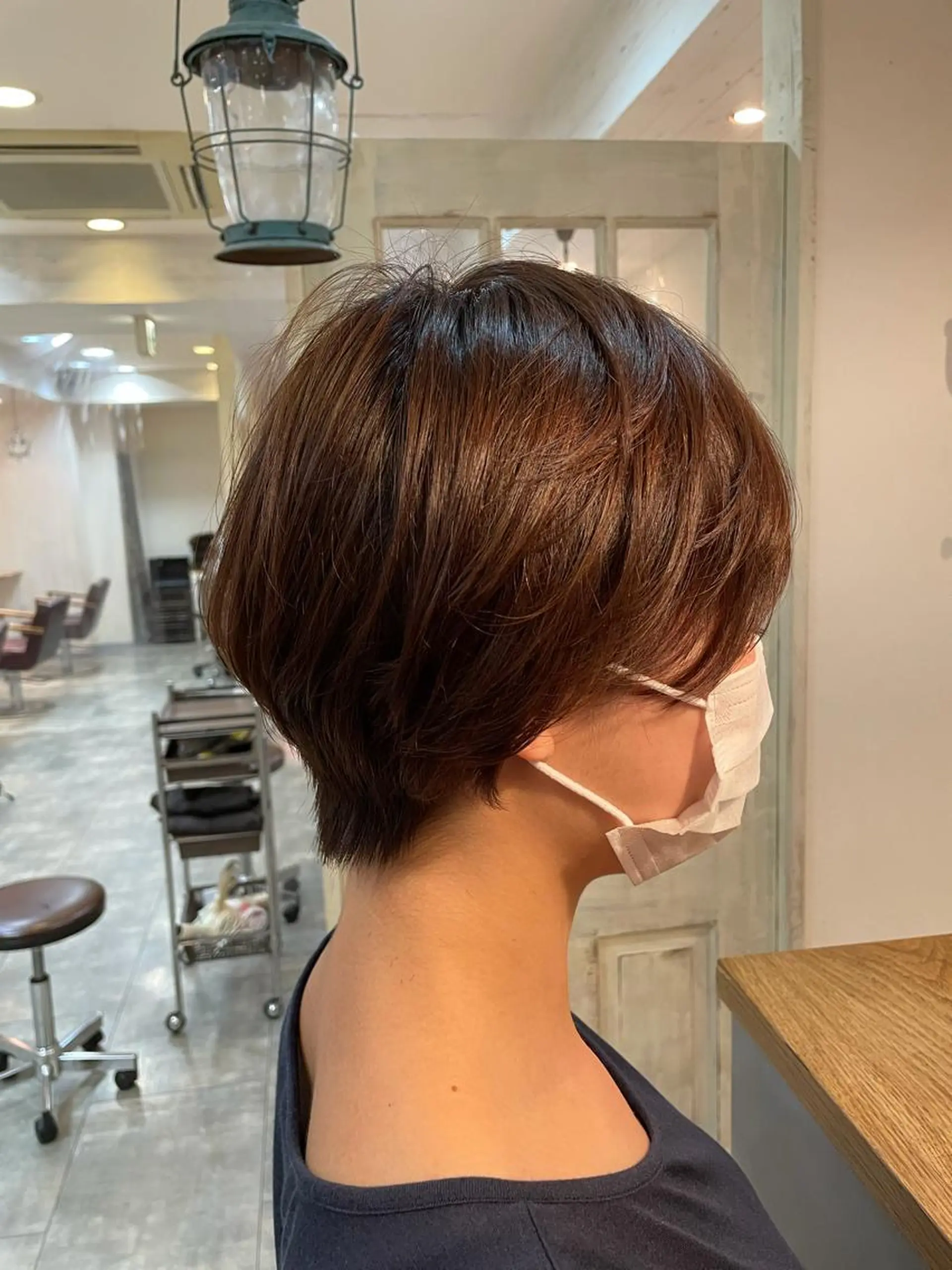 ショート カット ヘアカラー トリートメント little×PORTO sannomiya所属・福田 ジュンキのヘアスタイル
