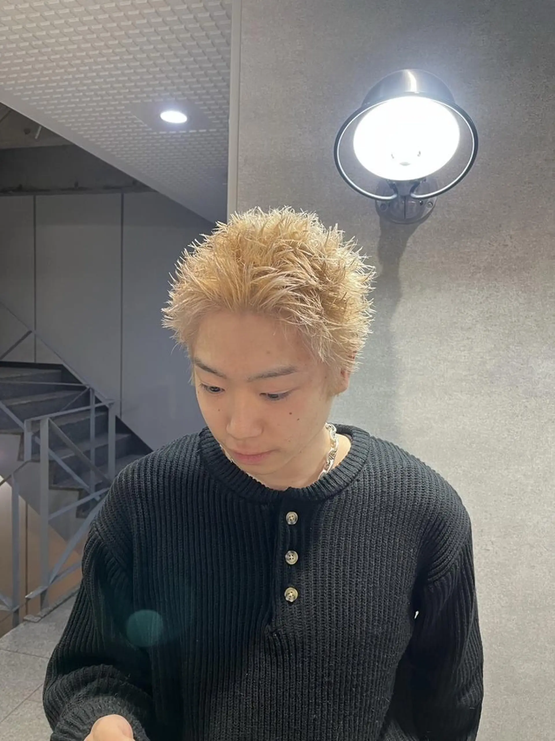 メンズ トレンドメンズパーマ 🔥BLUCK札幌のヘアスタイル
