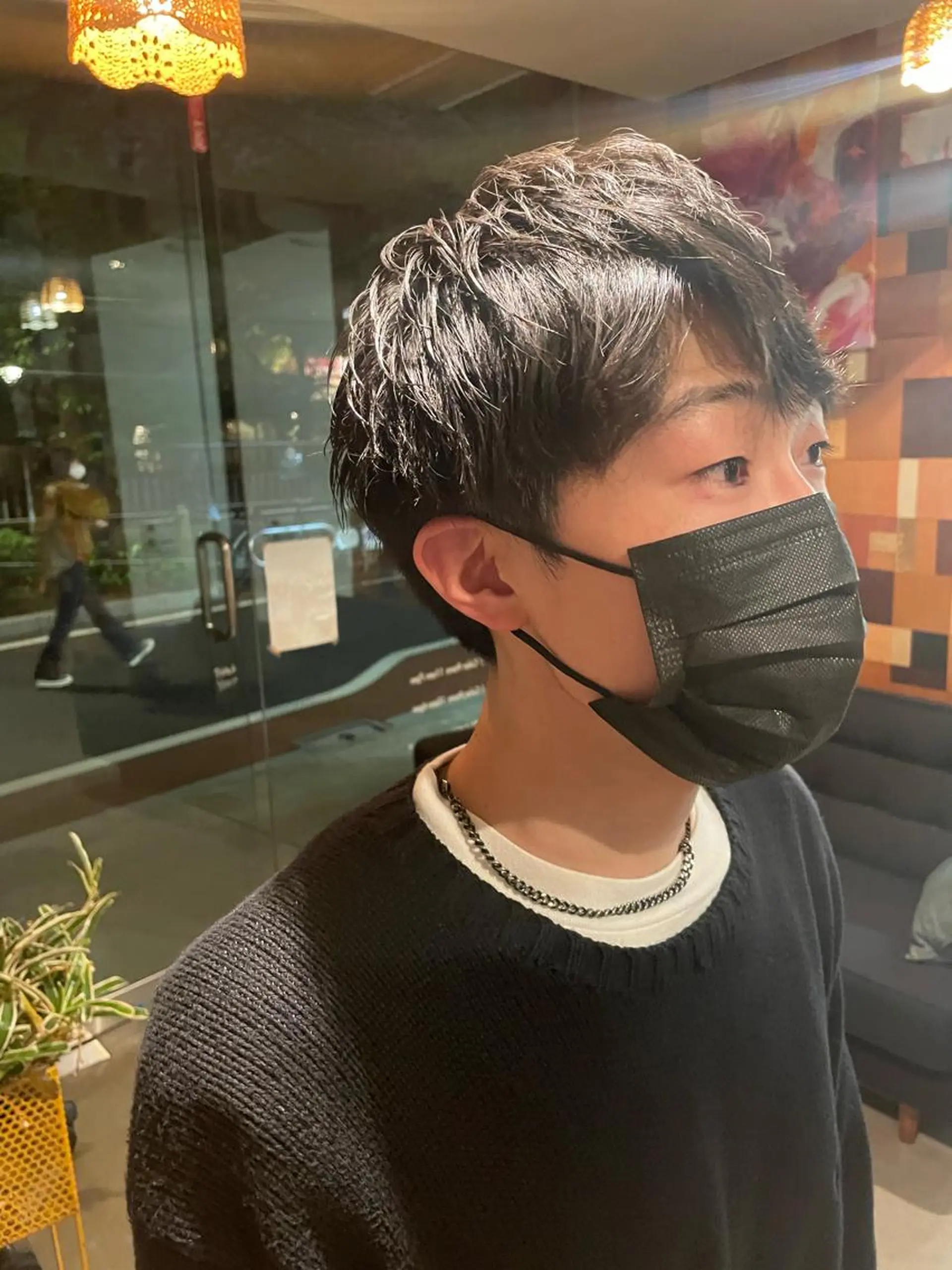 パーマ メンズ kisai BUZZ所属・岬 弘人のヘアスタイル