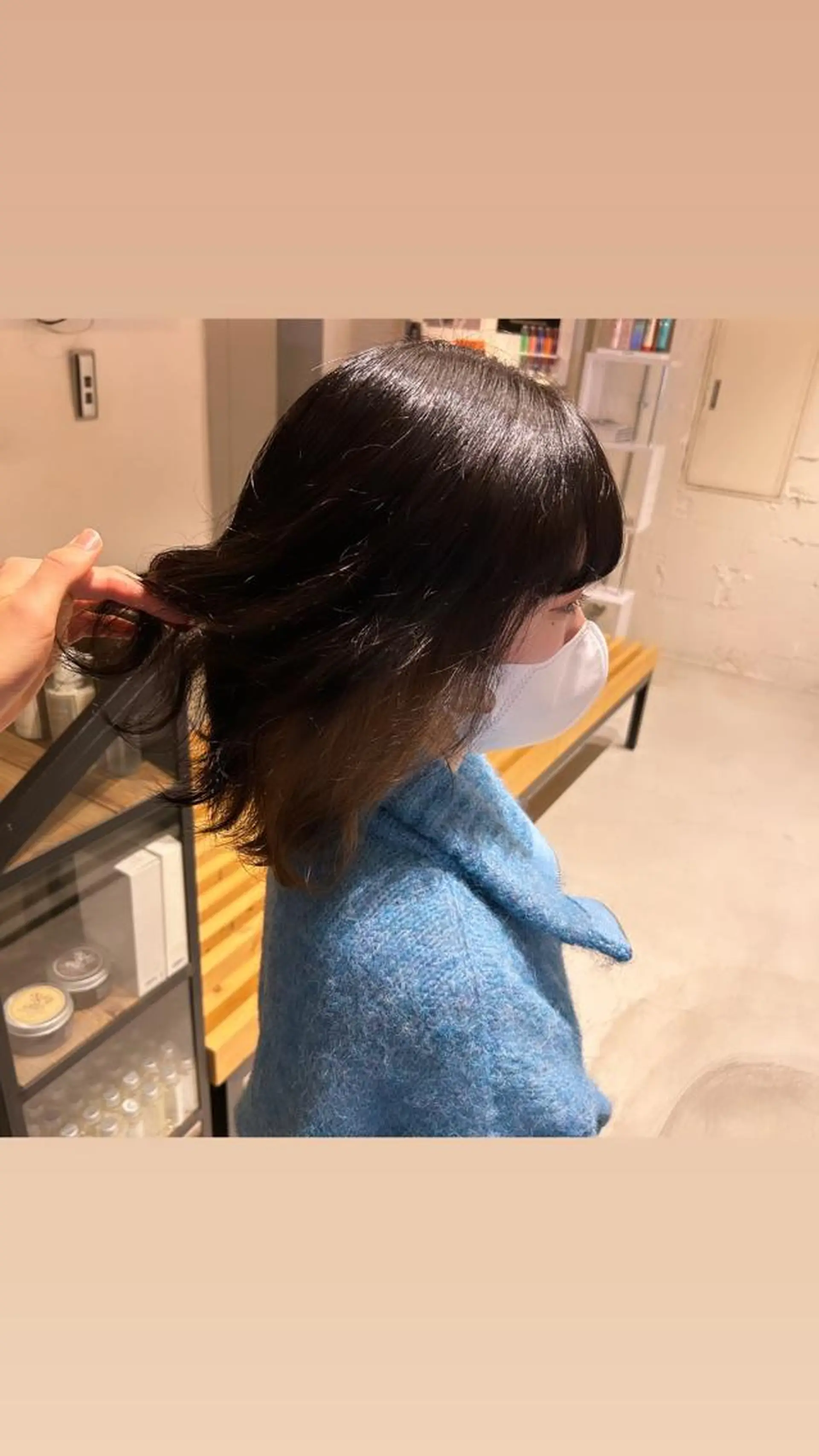 ミディアム Hui.所属・縮毛矯正・髪質改善 特化 出納 直起のヘアスタイル