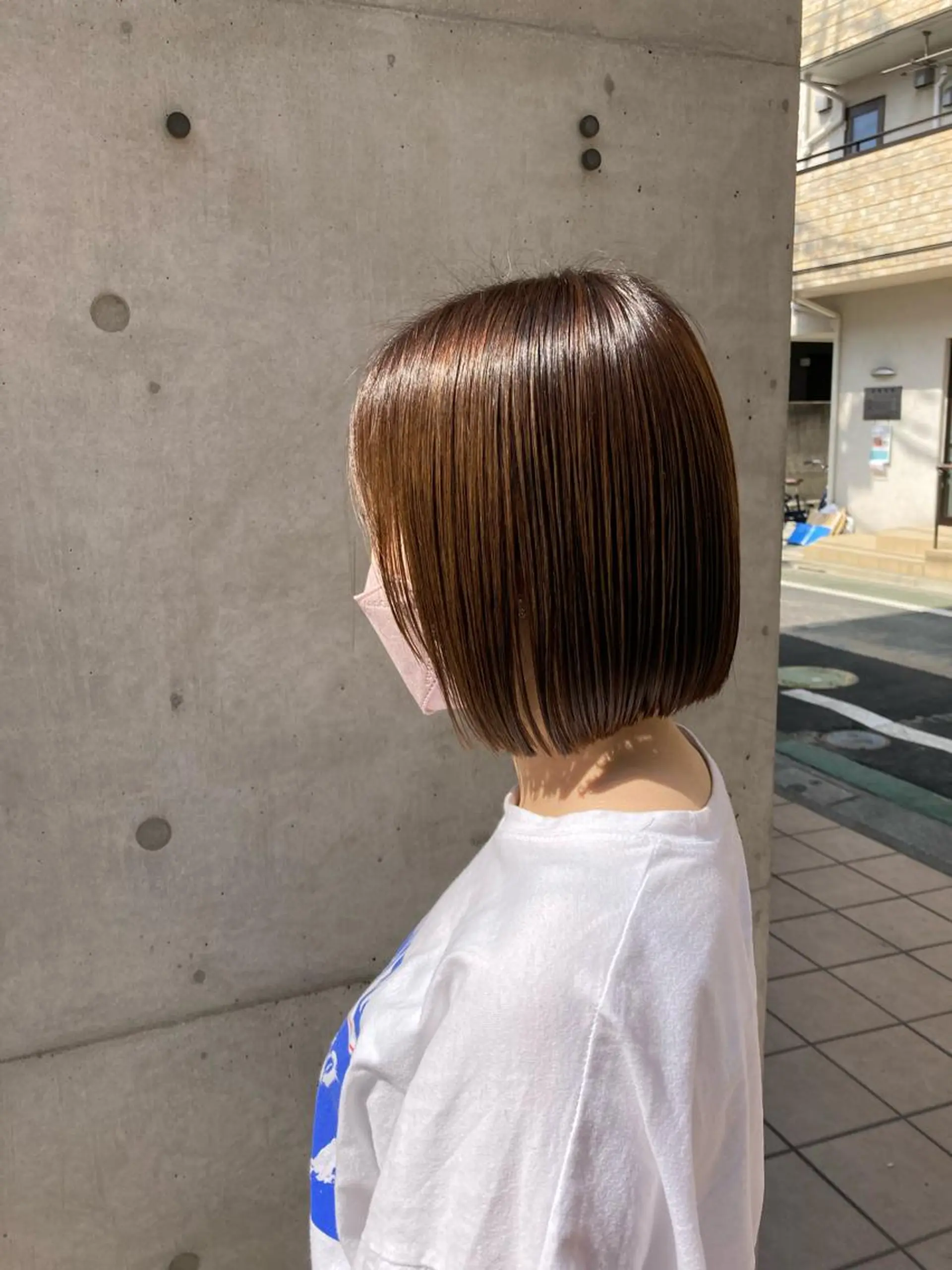 ショート ニュアンスカラー／ 久住綾香のヘアスタイル