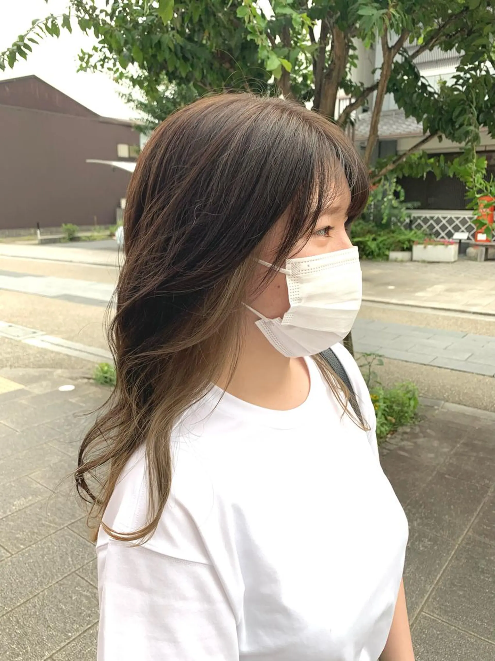 ロング カラー ベージュカラー ブリーチ Lunapiena所属・Lunapiena 🫧ナナのヘアスタイル