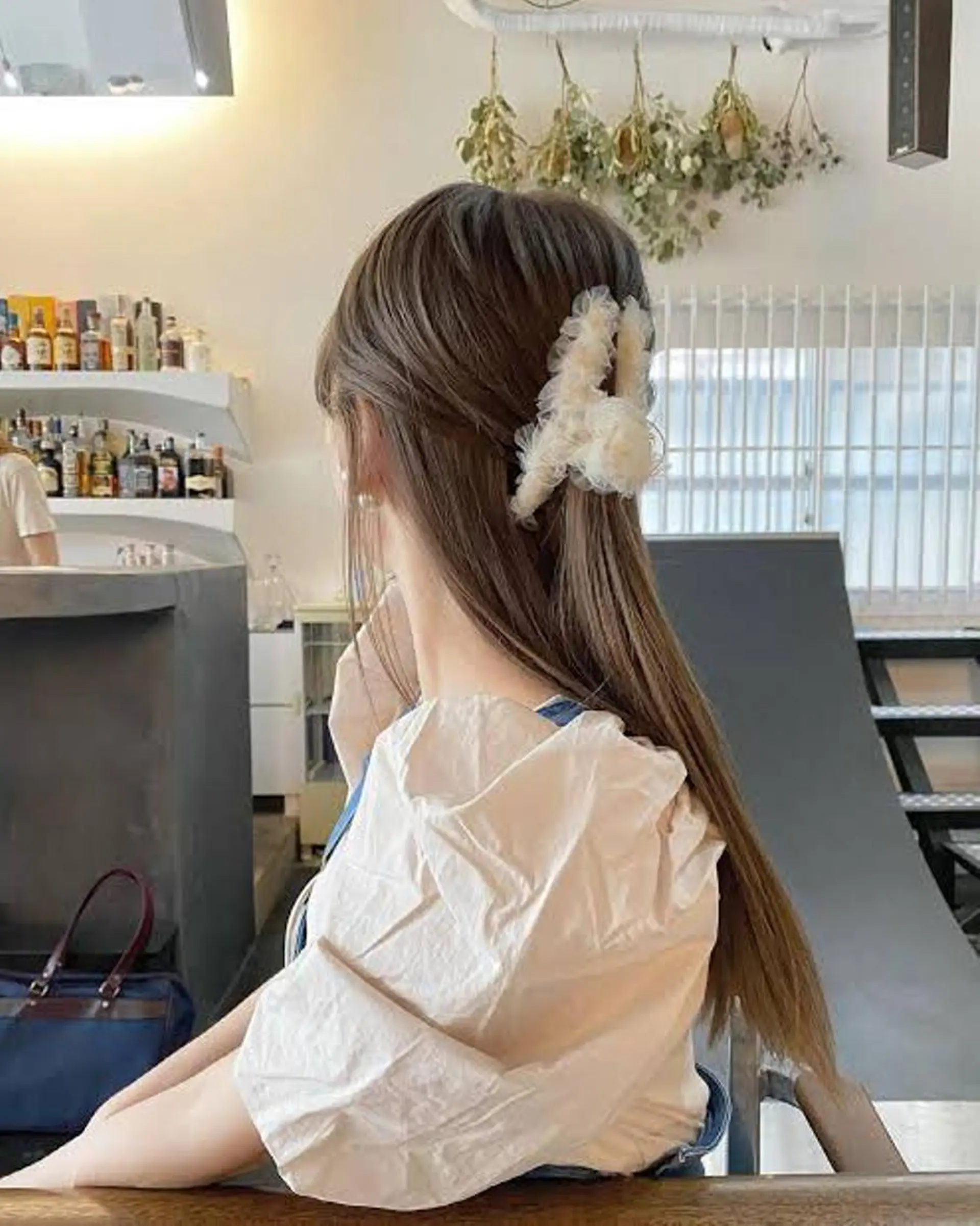 ロング ヘアカラー トリートメント 💗ブリーチなし 透け感💗徳井はやとのヘアスタイル