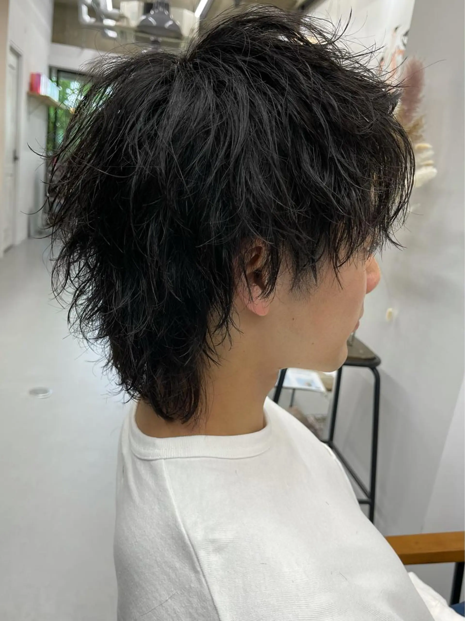 パーマ メンズ カット パーマ 森本裕/オーナー/ スパイラルパーマのヘアスタイル