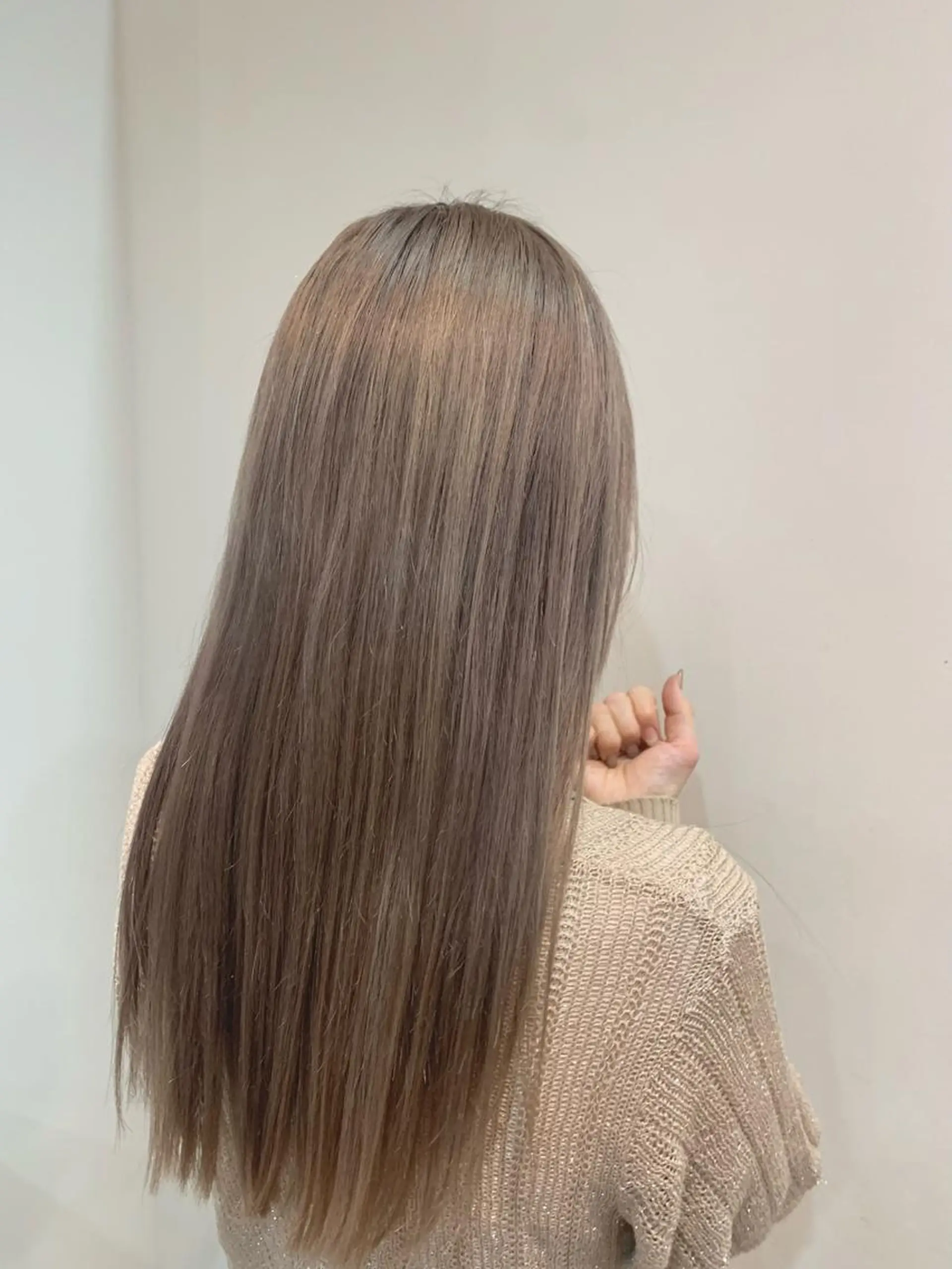 ミディアム カラー ヘアアレンジ ショートボブ ミディアムパーマ ベージュカラー デザインカラー グレージュ カット ヘアカラー トリートメント 店長/髪質改善/ ショート/松若　優のヘアスタイル