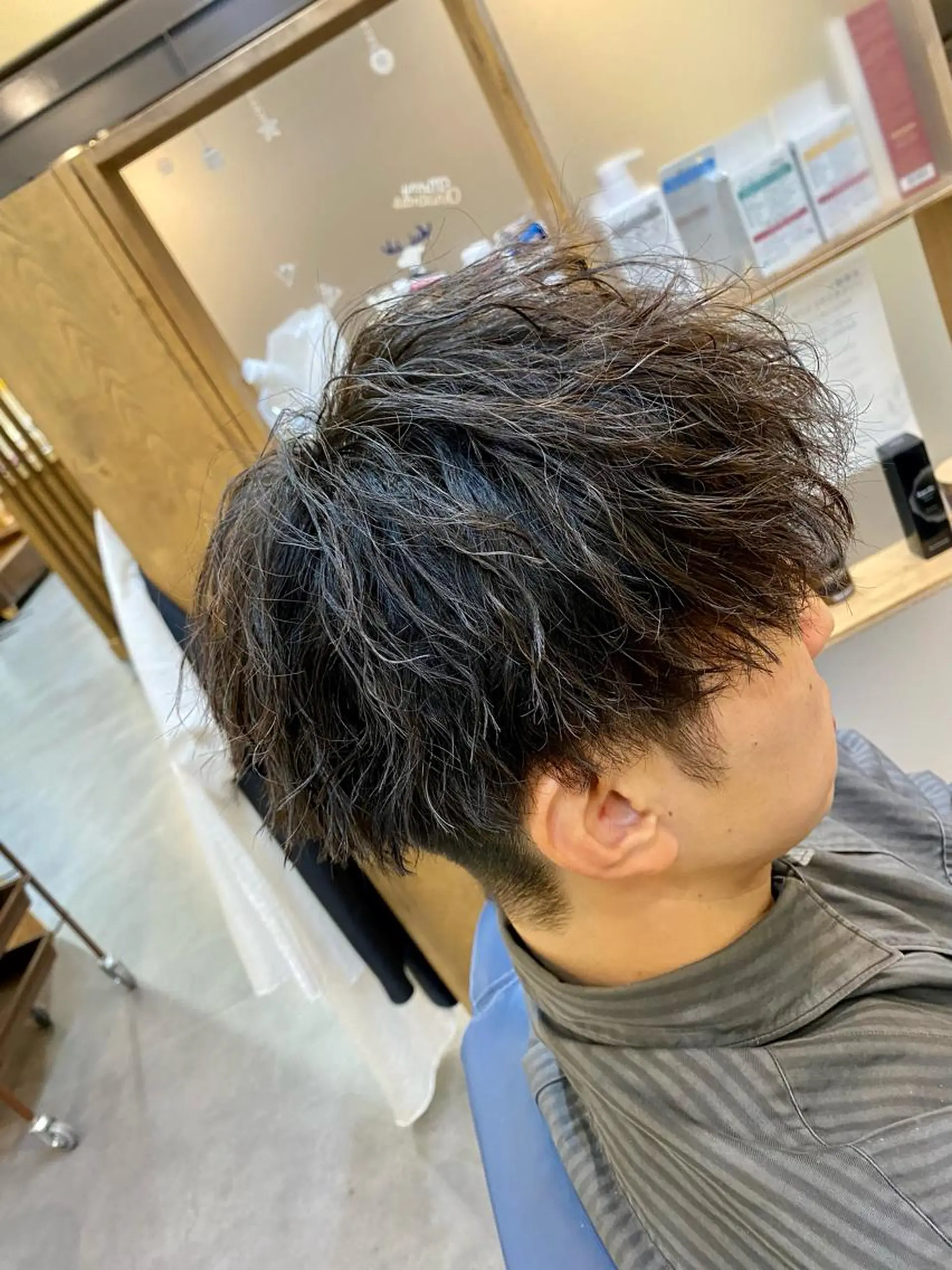 ショート メンズ 岩田 拓海のヘアスタイル