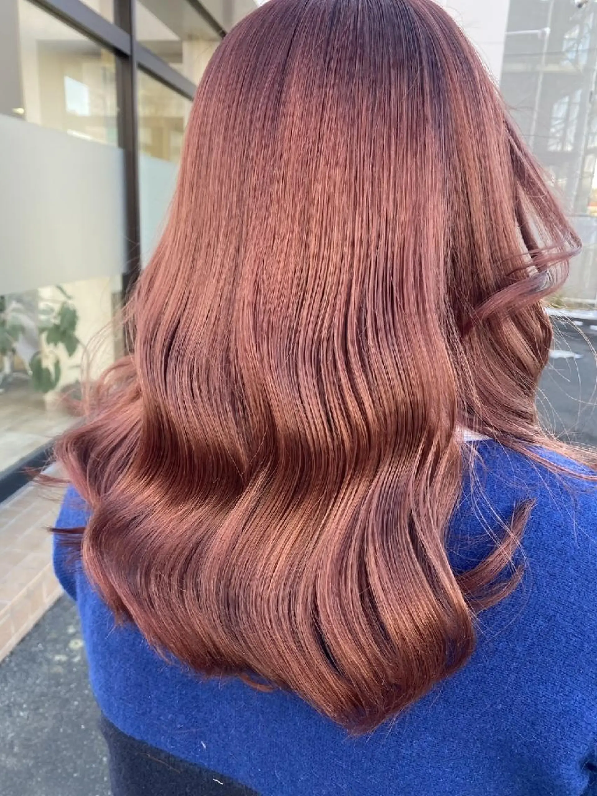 セミロング カラー ヘアカラー トリートメント BENI 仙台柳生店のヘアスタイル