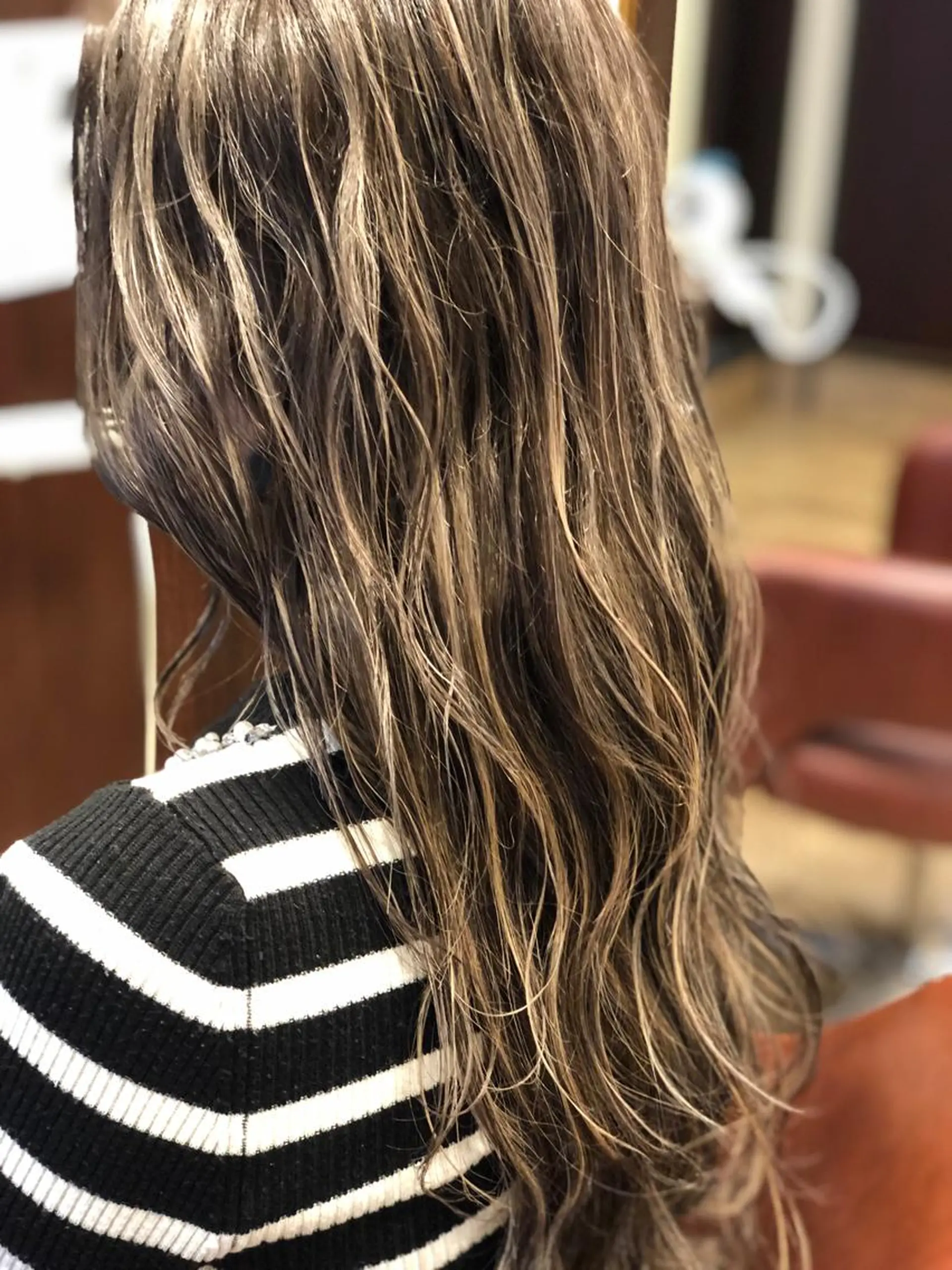 ロング カラー ハイライトカラー ハイライト 代表　YUKI ☆のヘアスタイル