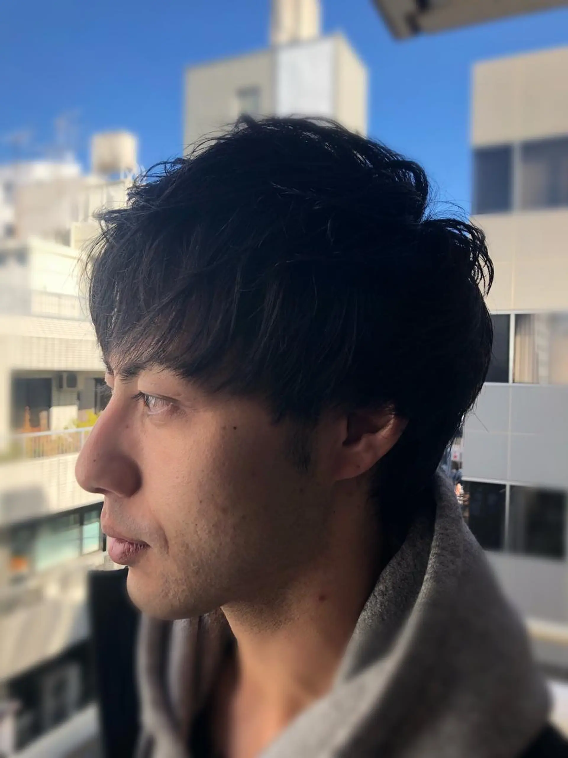 ショート カラー パーマ ヘアアレンジ メンズ 髪質改善LINKTH久喜所属・【髪質改善】関根 拓斗のヘアスタイル