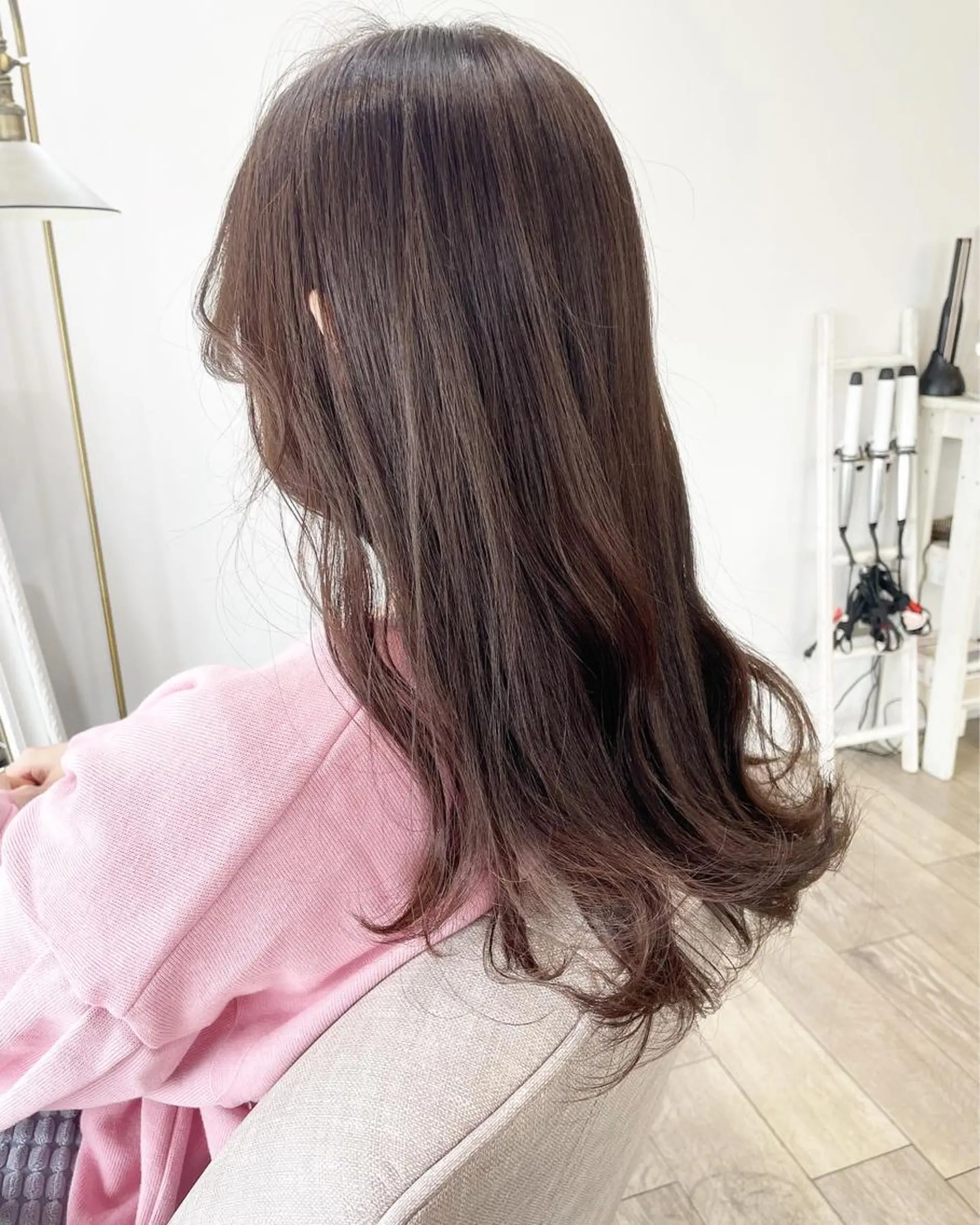 ロング カラー シバタ ショウゴのヘアスタイル