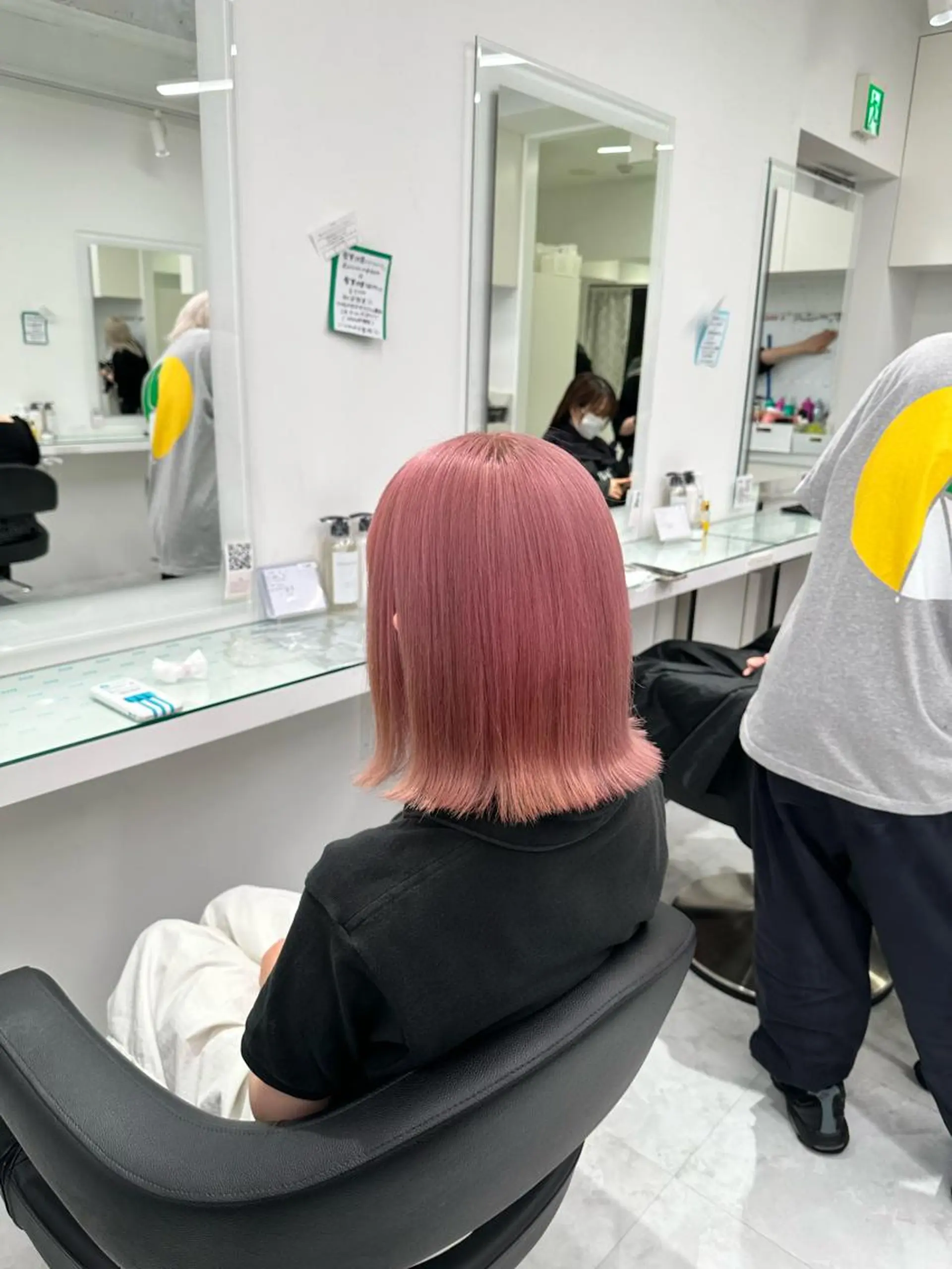 カラー マンツーマン/原宿/ 透明感カラー⭐️のヘアスタイル