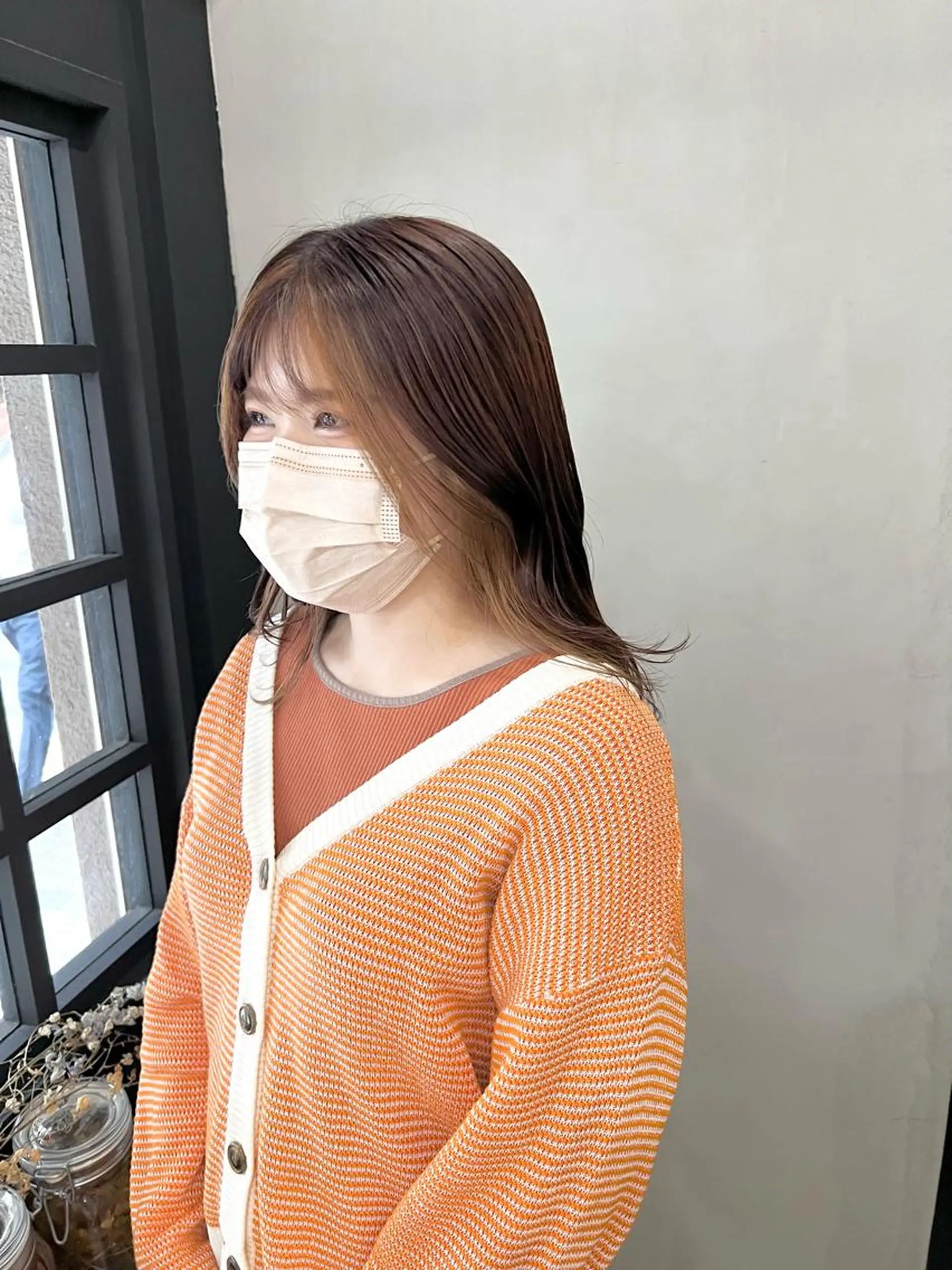 セミロング カラー ブリーチ カット ヘアカラー 💡似合わせのプロ 💡takutoのヘアスタイル