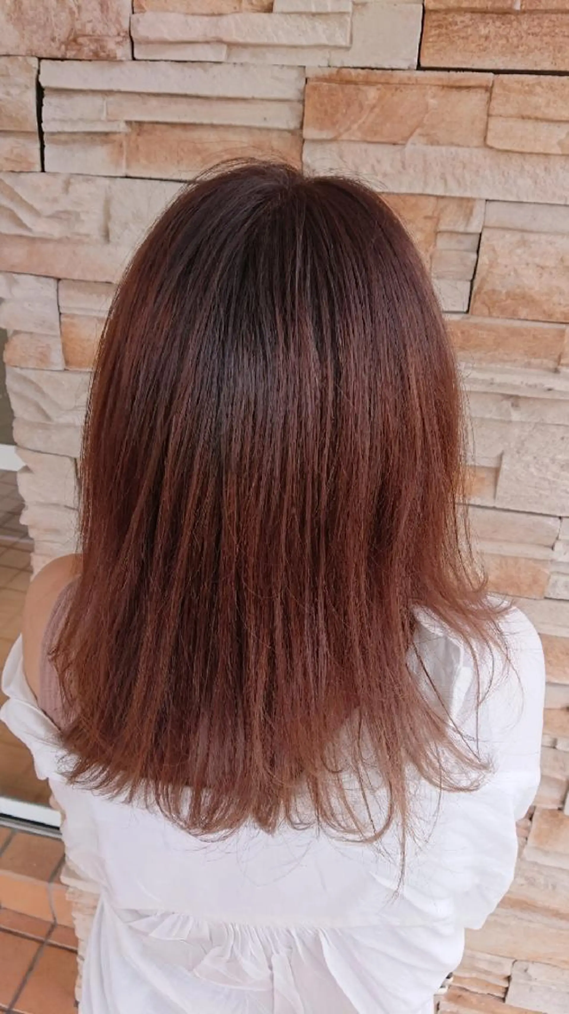 セミロング 林慶吾/ショートボブ /デザインカラーのヘアスタイル