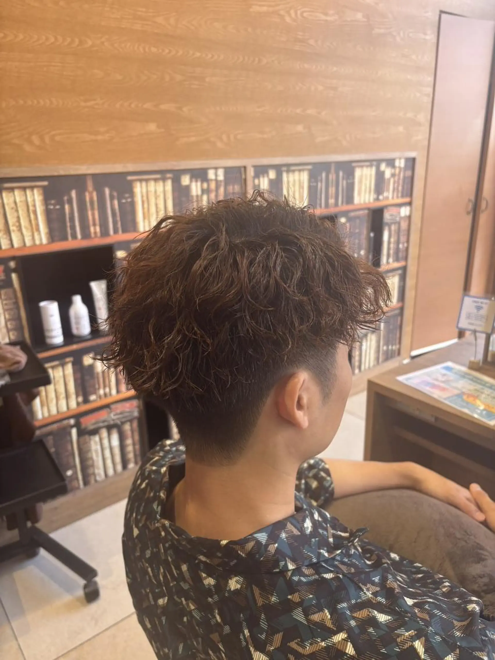 パーマ メンズ カット パーマ パーマ特化美容師◎ 新宮中央/平田楓真のヘアスタイル