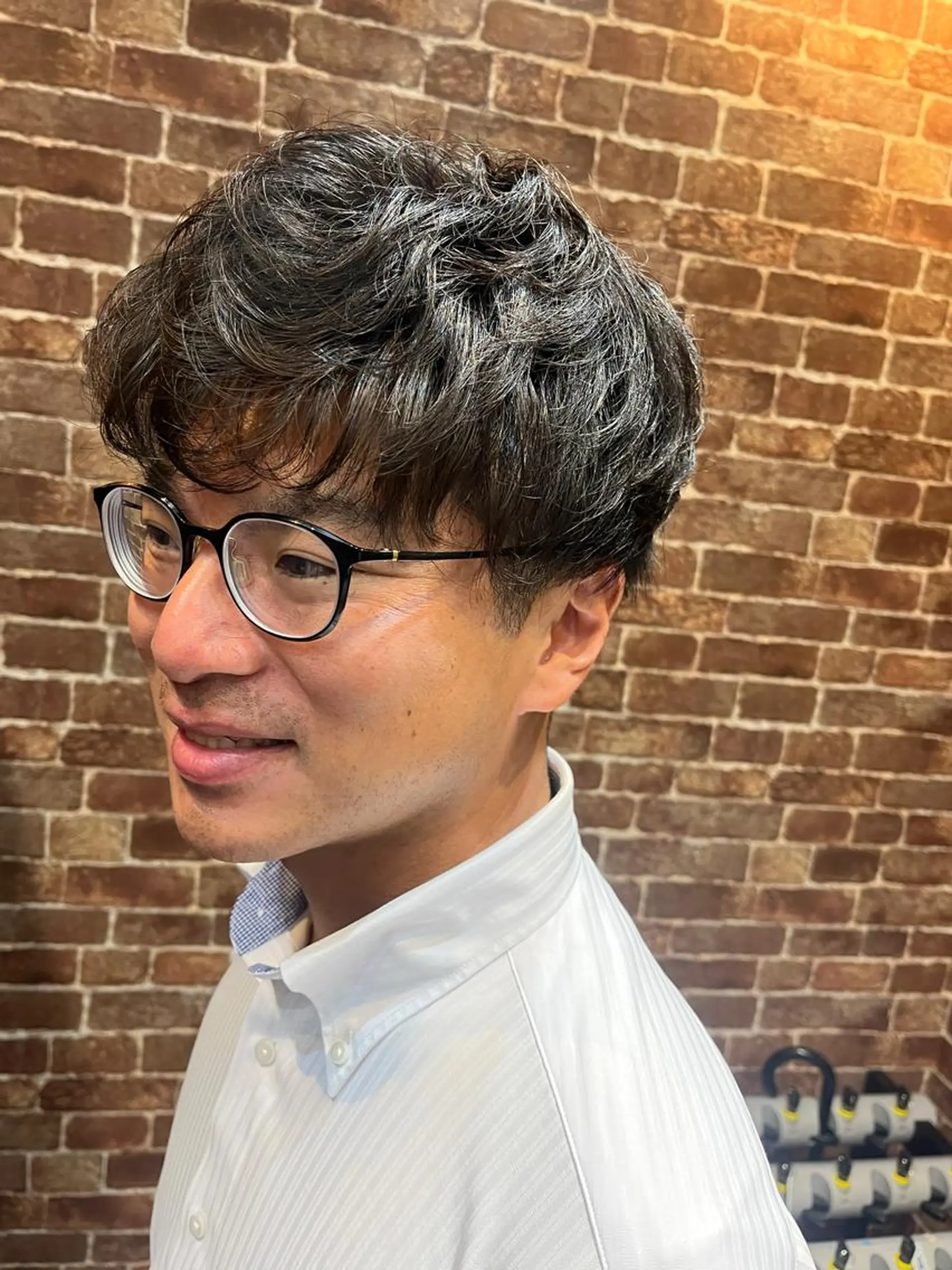 ショート カラー パーマ ヘアアレンジ メンズ キッズ ネイル マツエク・マツパ アイブロウ メンズブリーチ メンズハイライト メンズインナーカラー メンズ韓国風 ブリーチ カット パーマ times salon名駅所属・久木原 ゆりのヘアスタイル