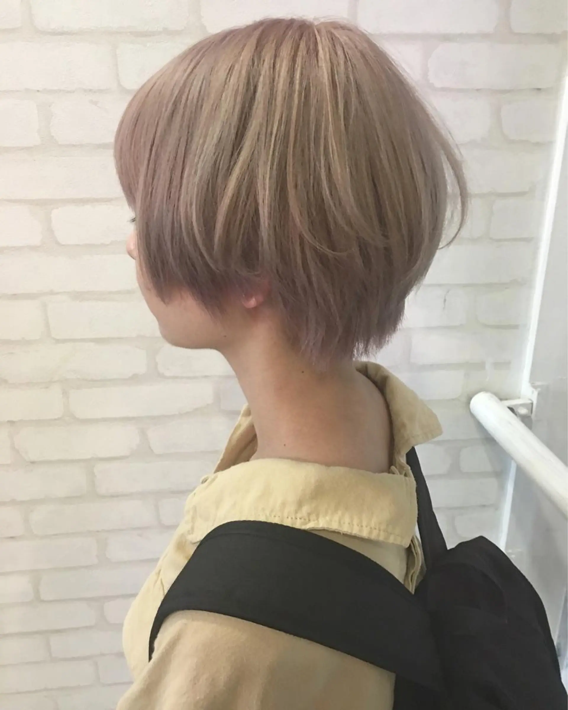 ショート カラー ヘアアレンジ エクステの神様 ▫️原島ユウヤ▫️のヘアスタイル